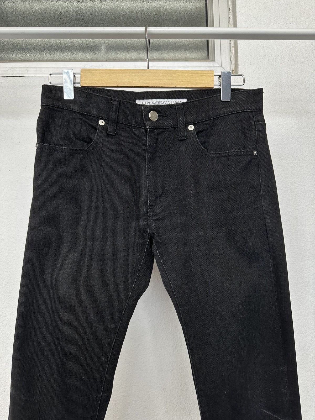JOHN LAWRENCE SULLIVAN A/W 2010 - John Lawrence Sullivan slim black denim Size US 29 - 10 Thumbnail