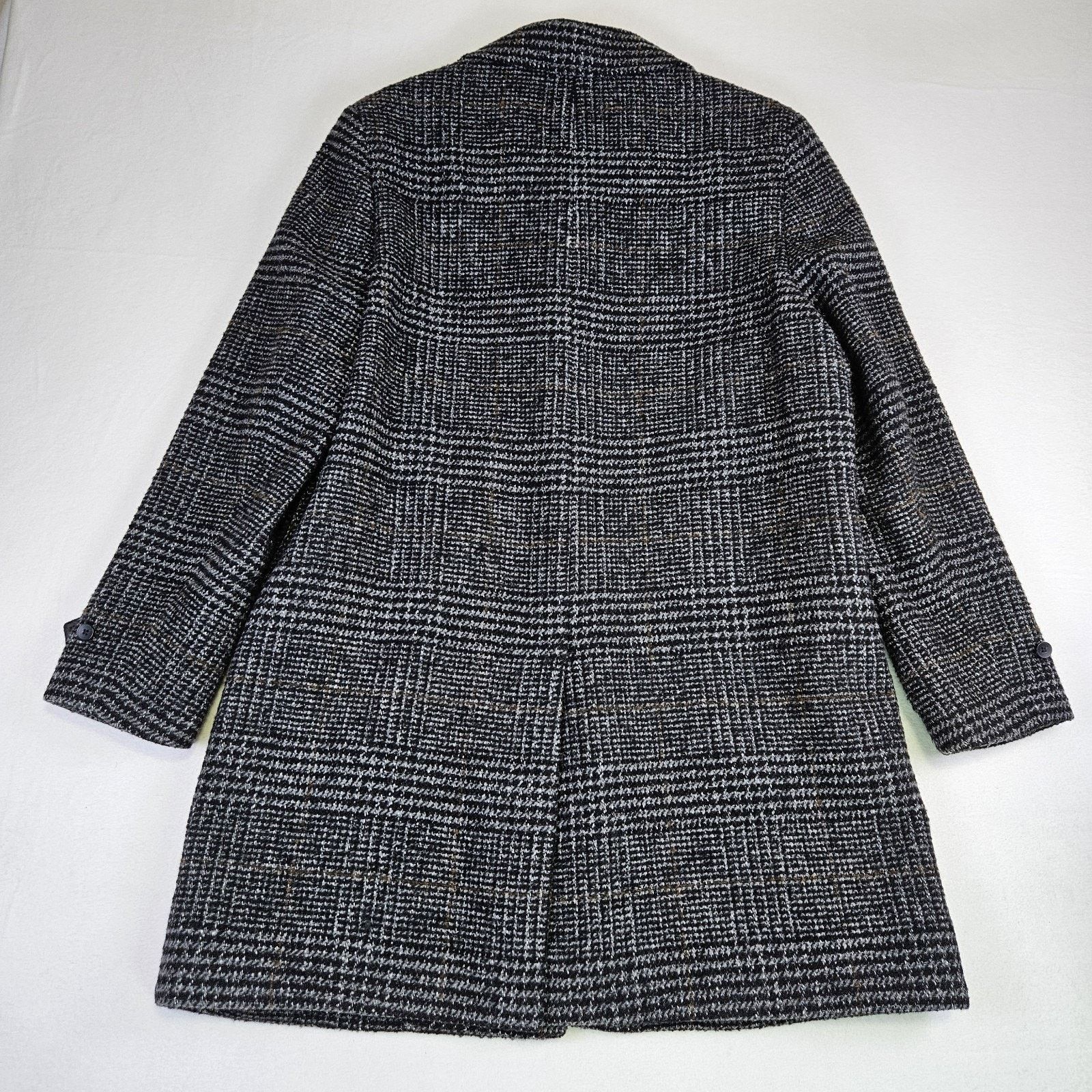 J.Crew J.Crew Thompson Tweed Overcoat Herringbone Plaid Wool Heavy Size US M / EU 48-50 / 2 - 6 Thumbnail