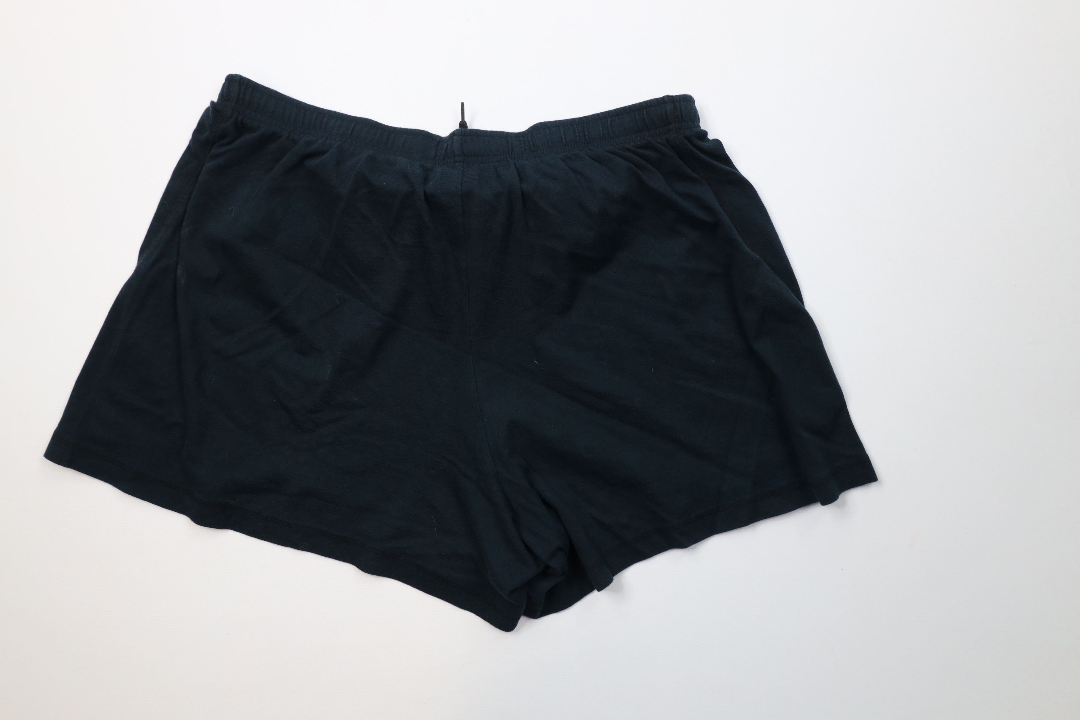 Reebok Vintage 90s Reebok Faded Classic Logo Hot Booty Shorts Black Size 36" / US 14 / IT 50 - 8 Thumbnail