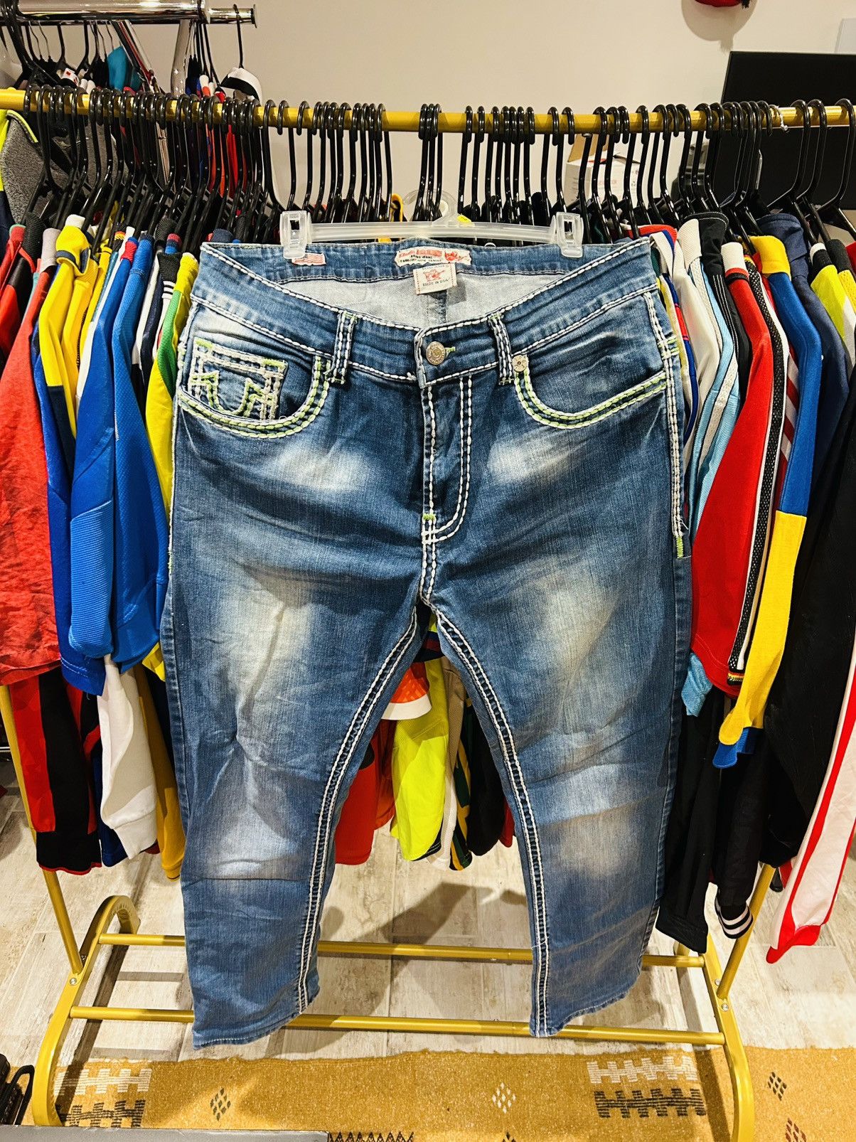True Religion × Vintage True religion jeans Size US 32 / EU 48 - 2 Thumbnail