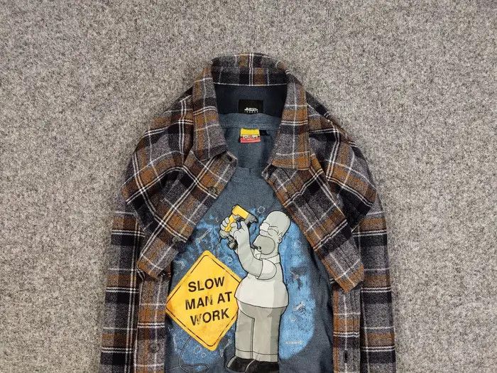 Vintage Vintage Flannel Shirt Travis Scott Style Y2K Style Size US XL / EU 56 / 4 - 5 Thumbnail