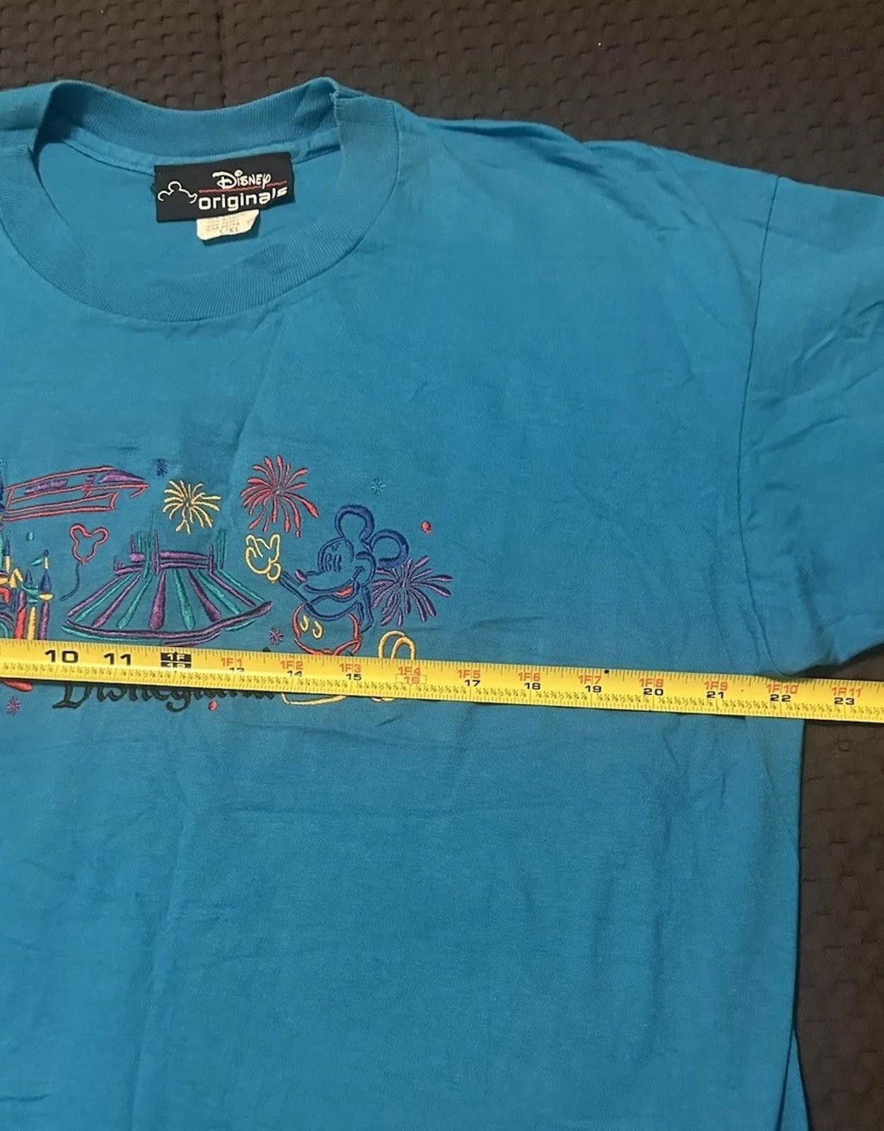 Disney Vintage Disney Originals Mickey Mouse Disneyland TShirt L/XL Size US L / EU 52-54 / 3 - 5 Thumbnail