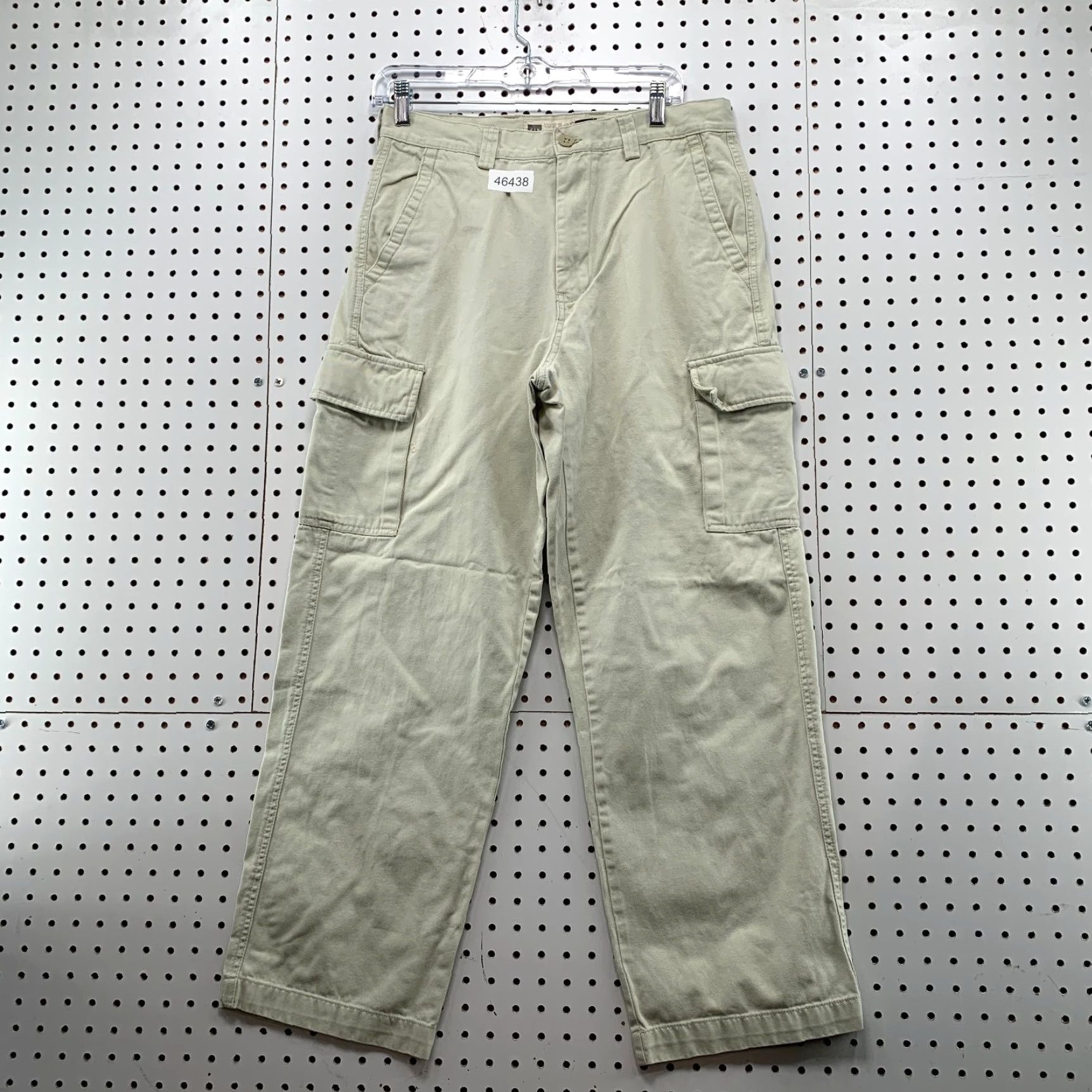 Gap VINTAGE Gap Cargo Pants Mens 30x28 Beige Baggy Y2K Skater Punk Mall 1969 30x28 Cargo Pants Womens Mens Girls Size US 30 / EU 46 - 2 Thumbnail