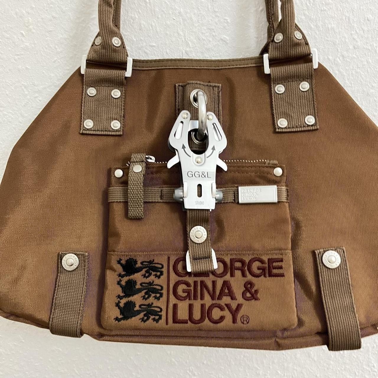 George Gina & Lucy Vintage 2000s GG&L Bag Habits Canvas Shoulder Bag cargo Size ONE SIZE - 2 Thumbnail
