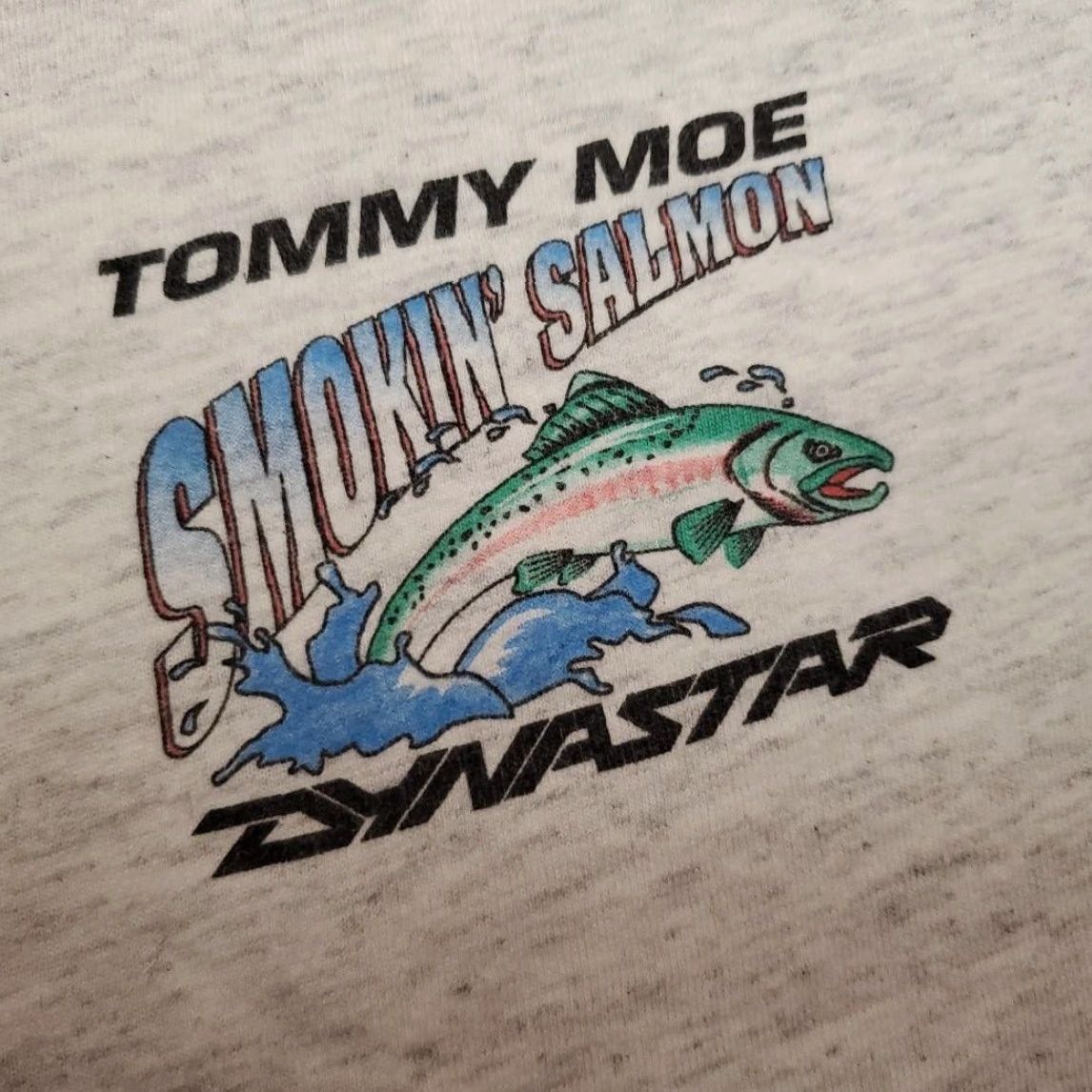 Vintage VINTAGE Tommy Moe Shirt Mens XL Olympic Games Dynastar Smokin Salmon 90s USA Shirt Size US XL / EU 56 / 4 - 3 Thumbnail