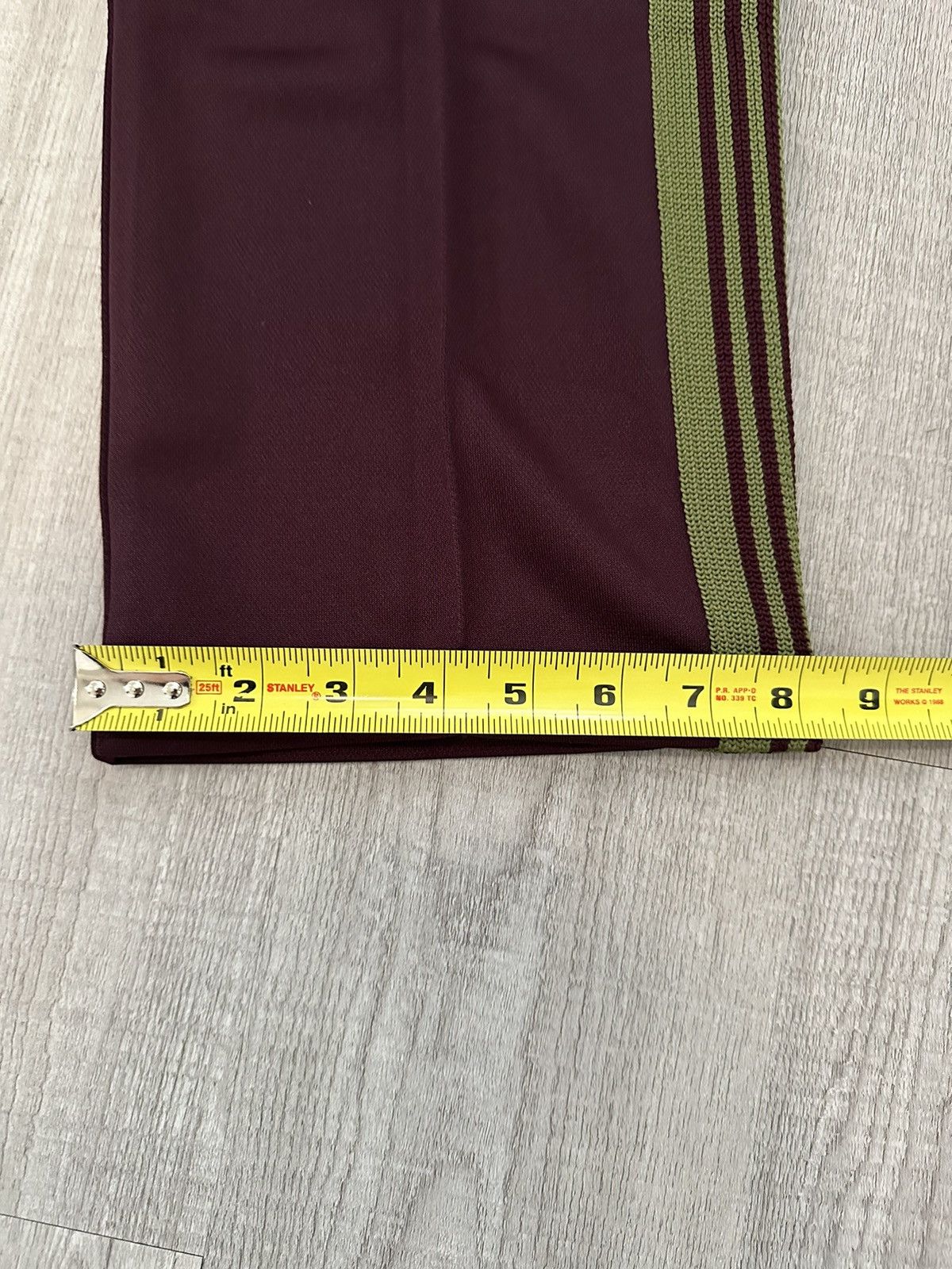 Needles Needles Track Pants Burgundy Size US 32 / EU 48 - 4 Thumbnail