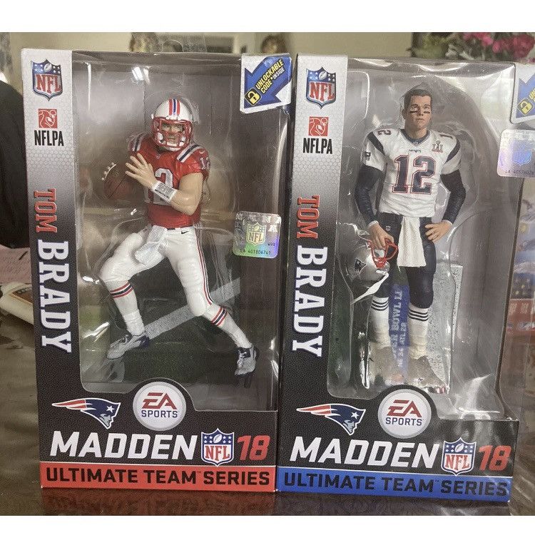 Other McFarlane Madden 18 Tom Brady Figure Lot Reg + Chase Size ONE SIZE - 1 Thumbnail