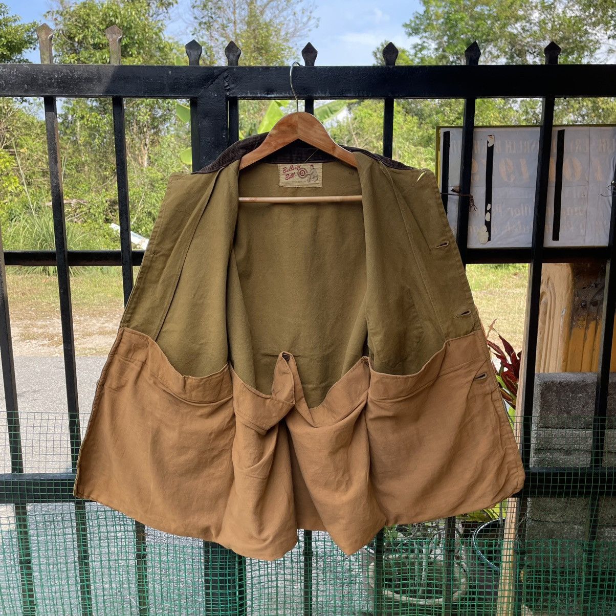 American Apparel 🔥Vintage 70s Bulls Eyes Duck Canvas Hunting Chore Jacket Size US M / EU 48-50 / 2 - 14 Thumbnail