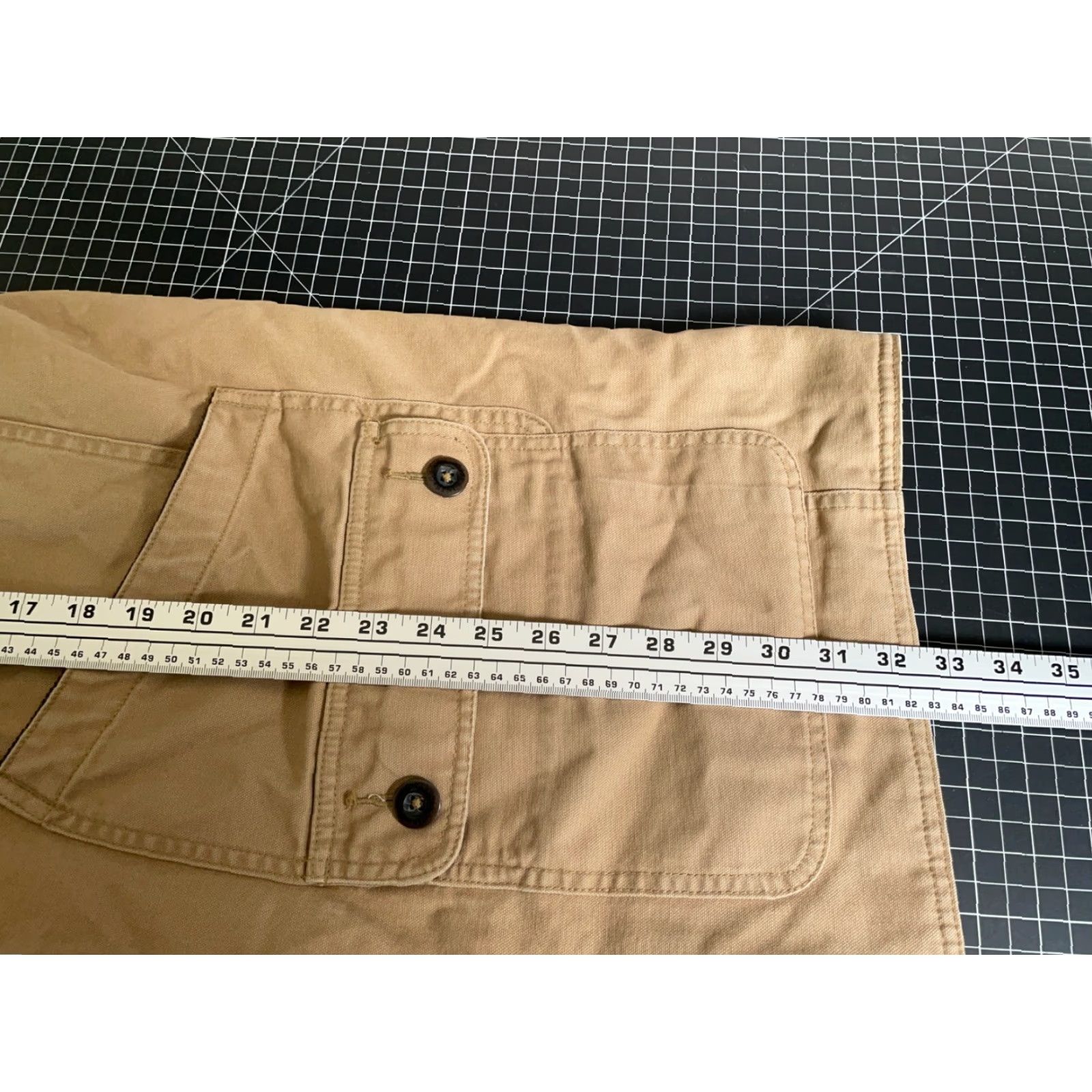Orvis Orvis Jacket Adult Large Beige Canvas Chore Barn Corduroy Collar Quilted Size US XL / EU 56 / 4 - 6 Thumbnail