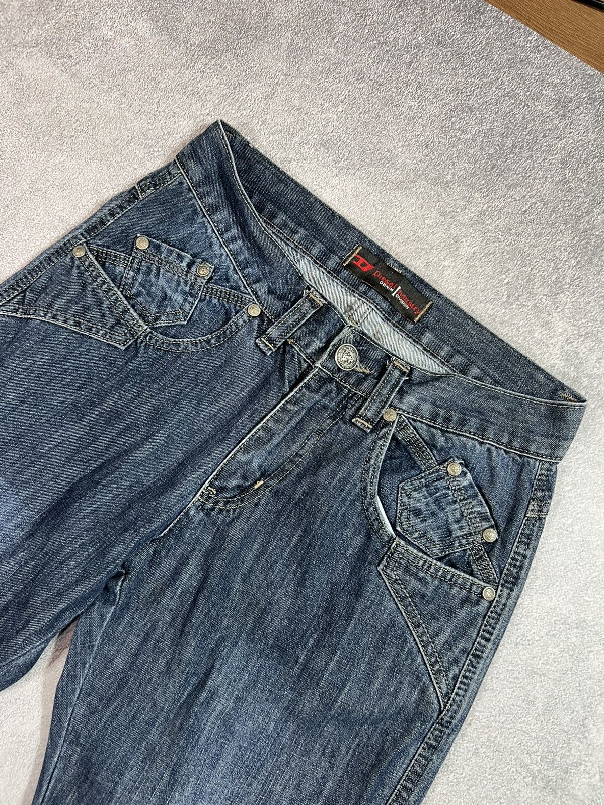 Diesel VINTAGE A HYSTERIC GLAMOUR RICK OWENS STYLE DIESEL JEANS 9OS Size US 31 - 7 Thumbnail