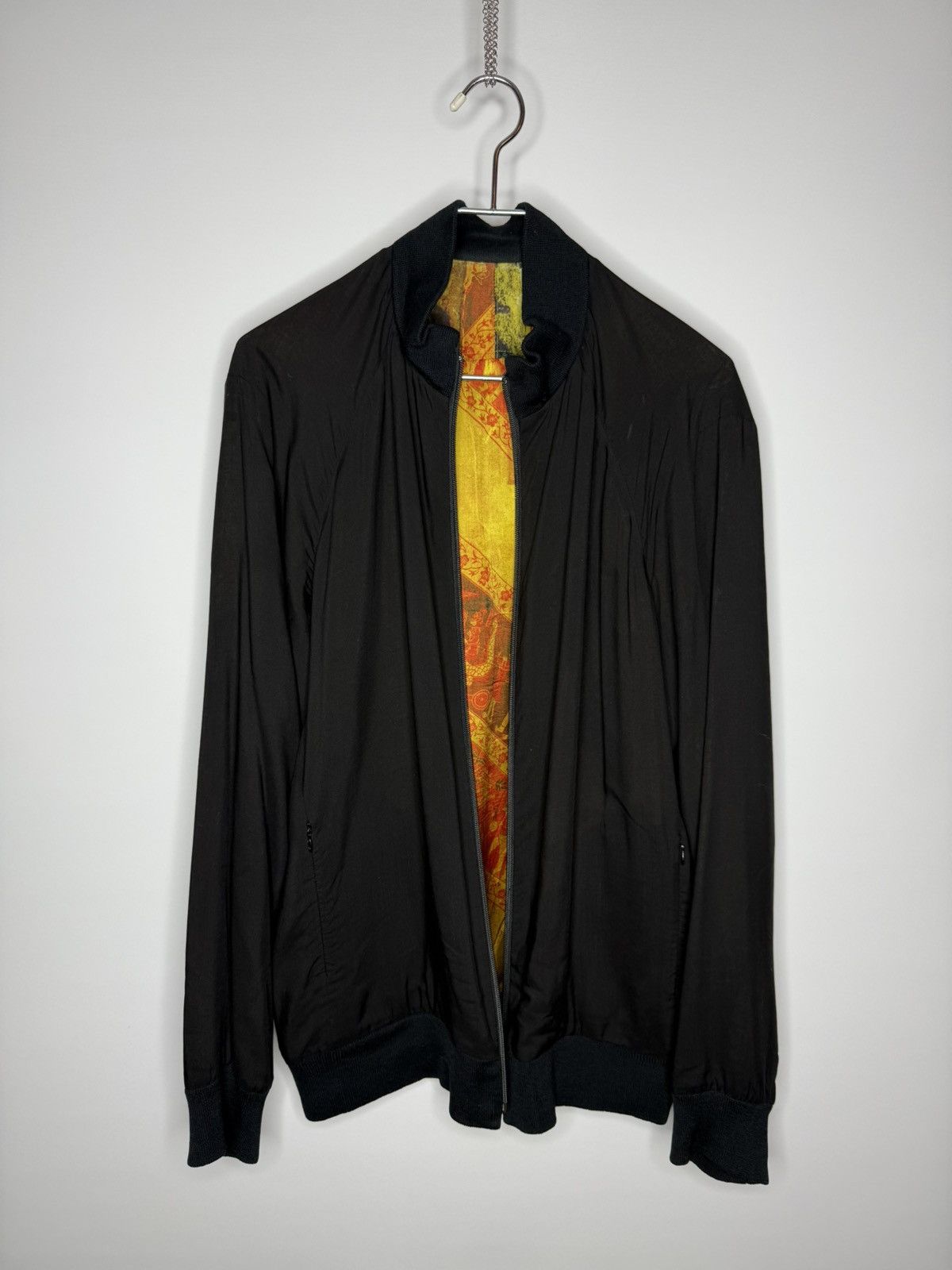 Yohji Yamamoto Yohji Yamamoto Reversible Bomber Jacket Size US XL / EU 56 / 4 - 2 Thumbnail