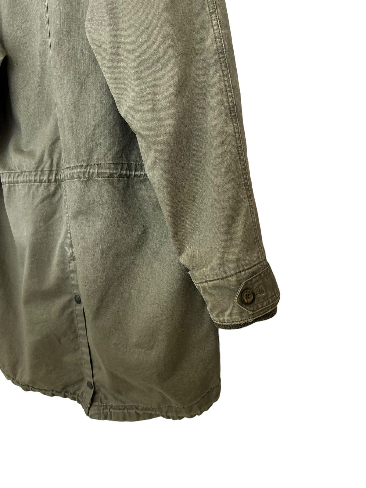 Japanese Brand No Name Japanese Multipocket Green Fur Parkas Size US M / EU 48-50 / 2 - 10 Thumbnail