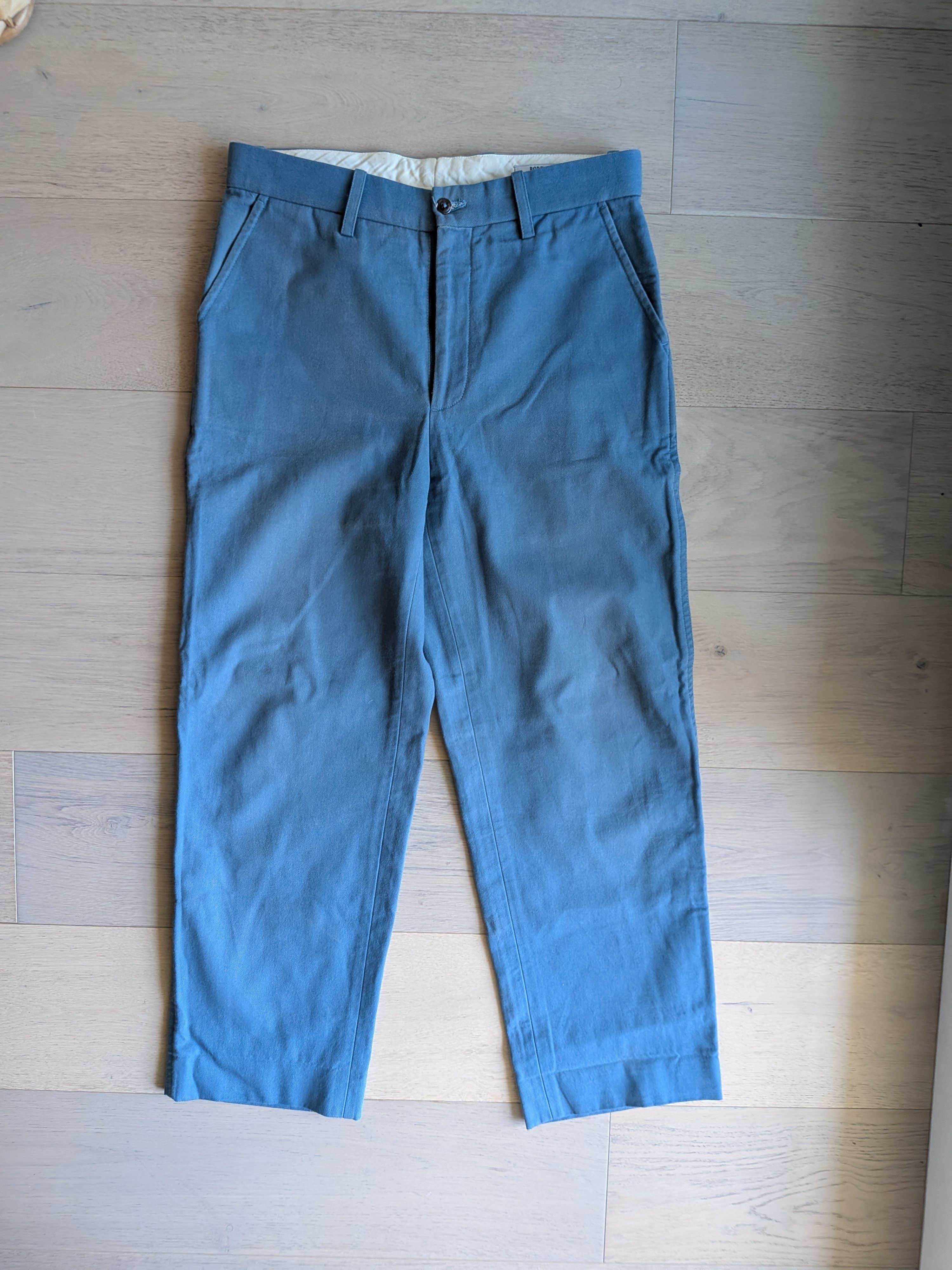 Bode Standard Trouser - Storm Blue Size US 33 - 1 Thumbnail