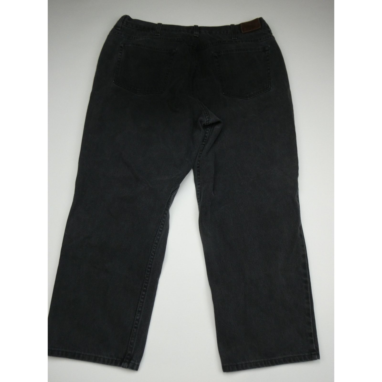 L.L. Bean men's LL Bean Comfort Waist jeans, 40x29, black, 100% cotton Size US 40 / EU 56 - 3 Thumbnail