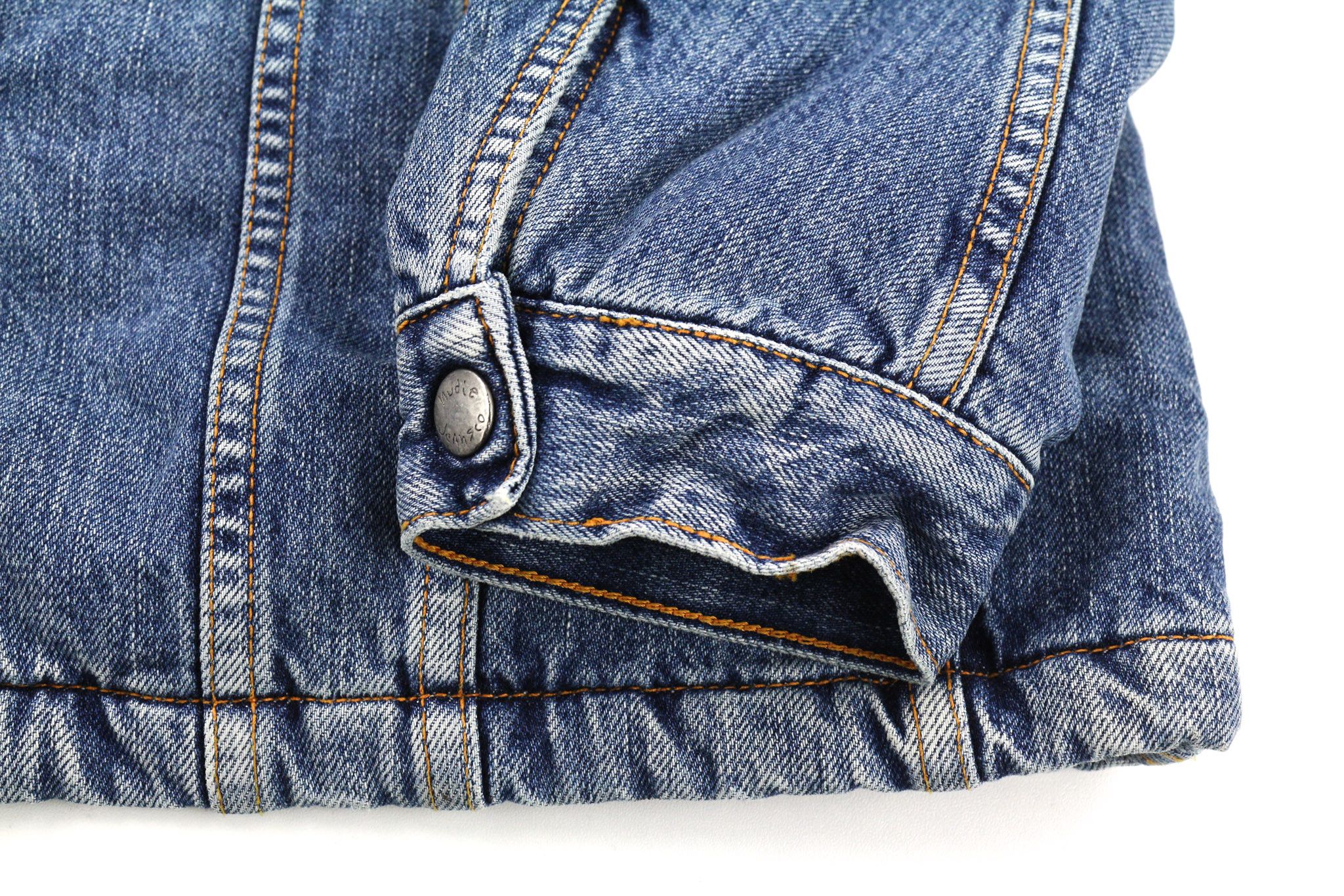Nudie Jeans LENNY TANGERINE BLUE M Blue Cotton Sherpa 81104 Size US M / EU 48-50 / 2 - 6 Thumbnail