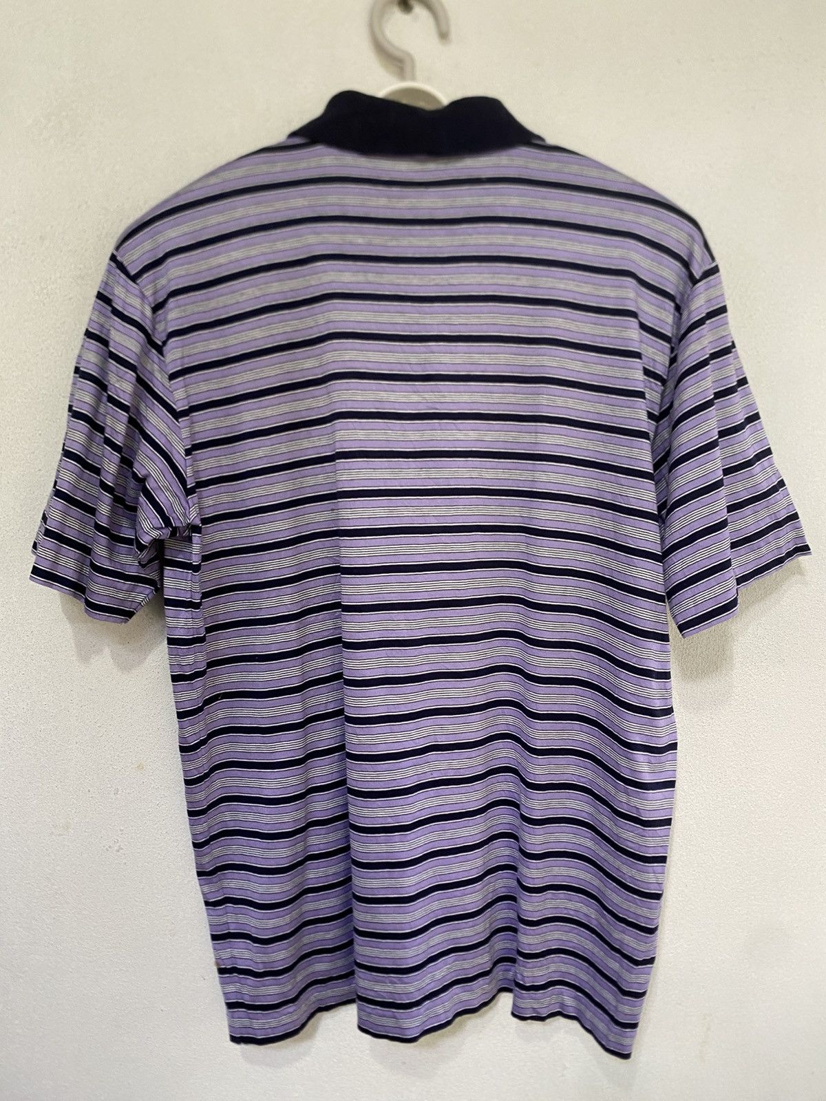 Givenchy Givenchy Gentleman Blue/Striped Collar T Shirt Size US M / EU 48-50 / 2 - 6 Thumbnail