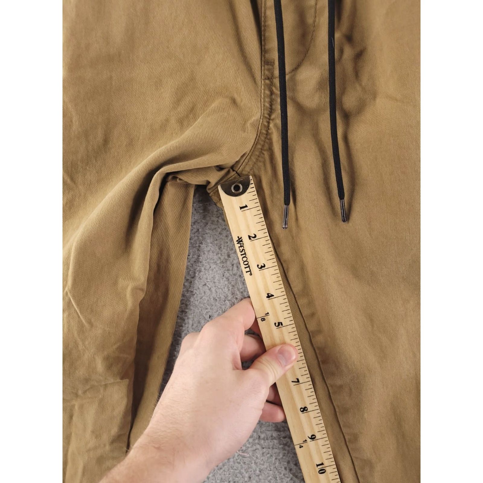 Old Navy Old Navy Pants Jogger Slim Tapered 27" Inseam Brown Mens S/30 Inseam 27" Brown Slim Fit Tapered Mens Pants Size US 29 - 7 Thumbnail