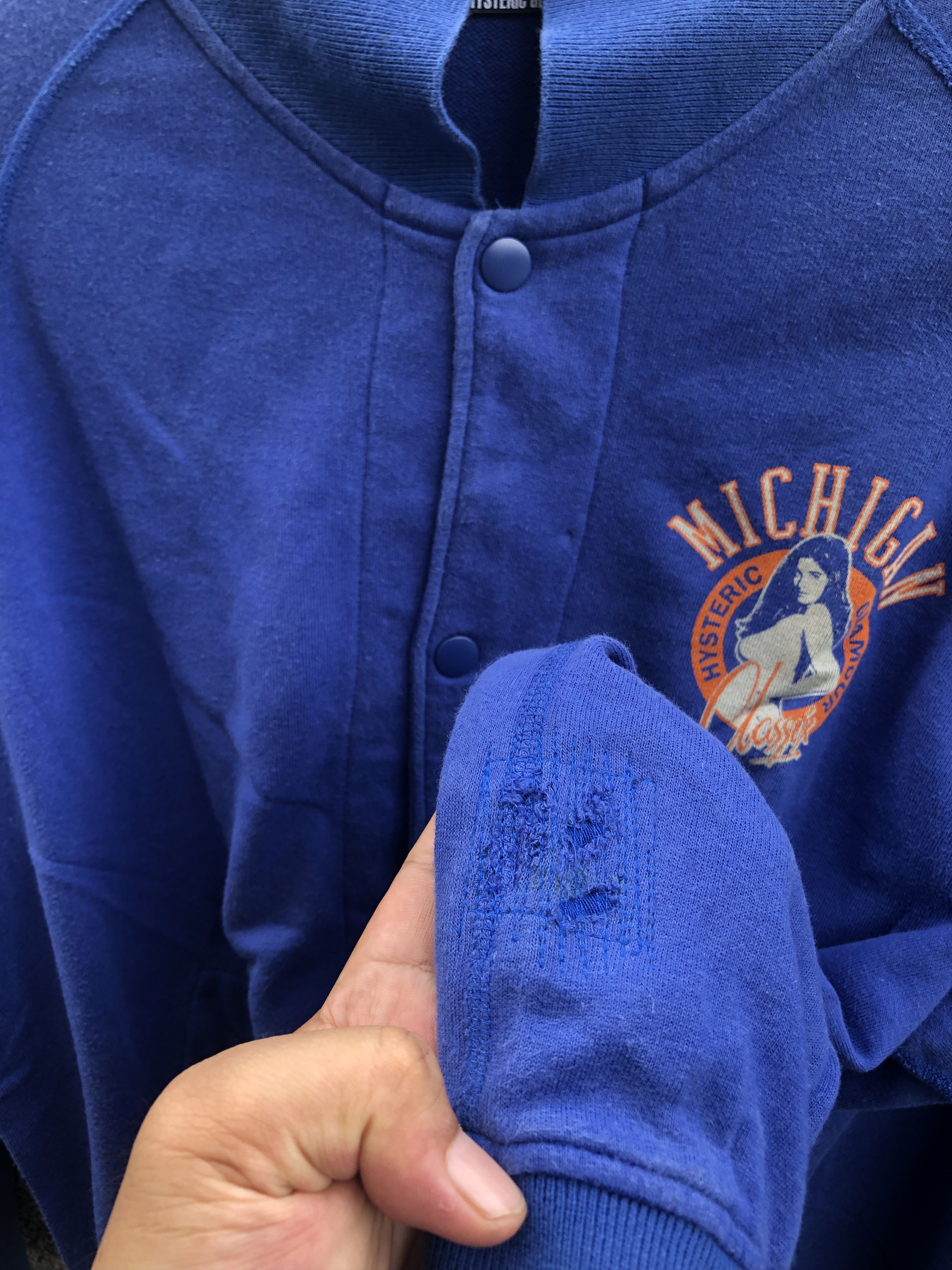 Hysteric Glamour Vintage Hysteric Glamour Michigan Varsity Size US L / EU 52-54 / 3 - 9 Thumbnail