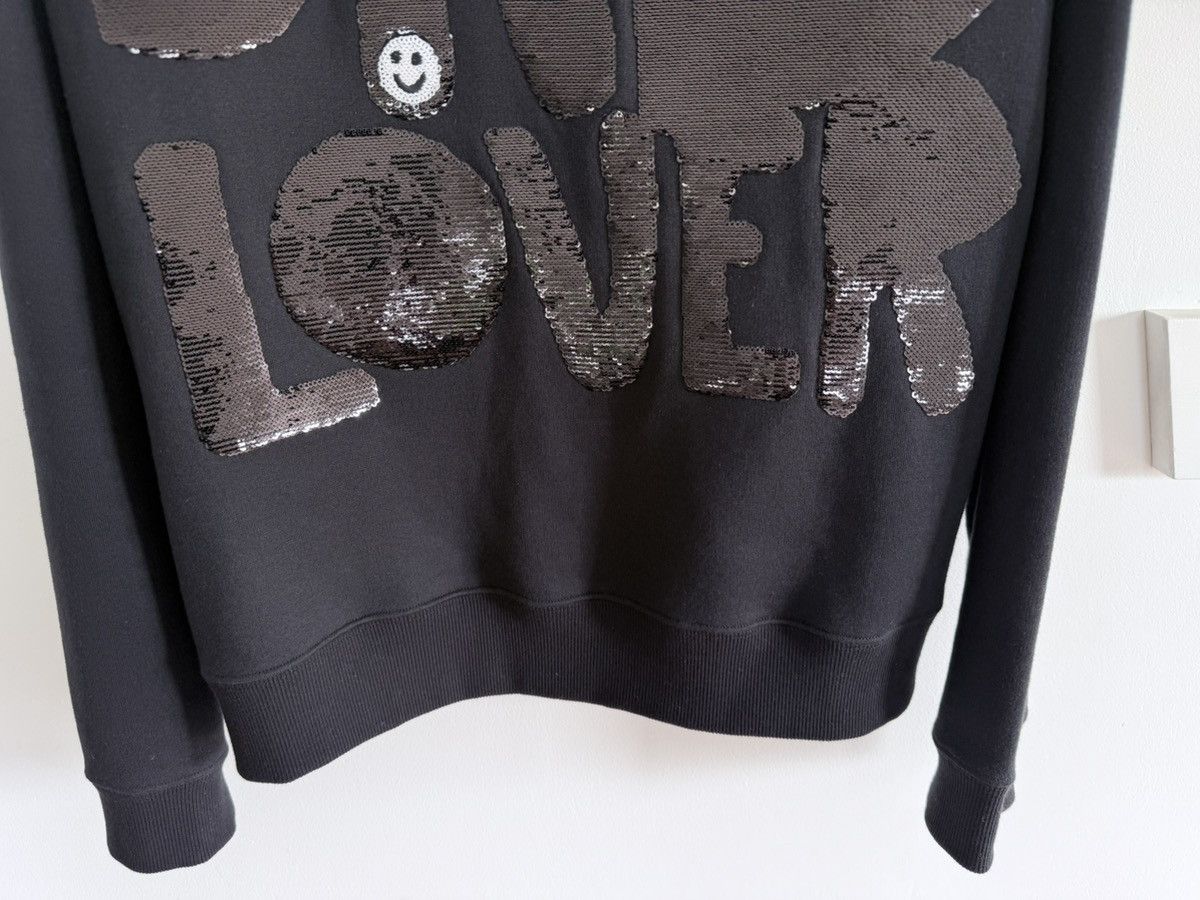 Valentino Authentic Valentino Garavani Black Sequin Sweatshirt Size US S / EU 44-46 / 1 - 3 Thumbnail