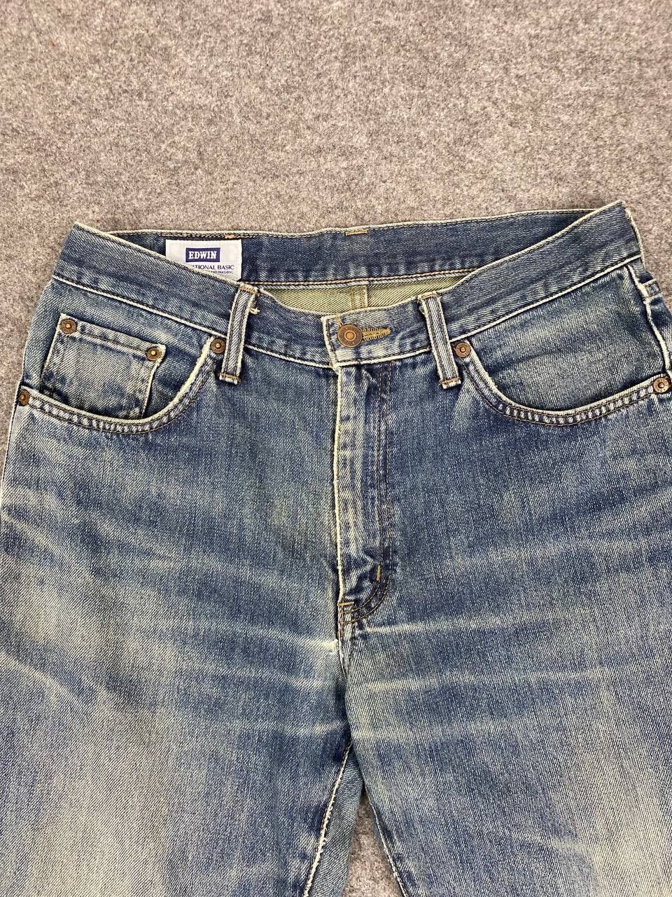 Edwin vintage edwin distressed denim nice design Size US 32 / EU 48 - 9 Thumbnail