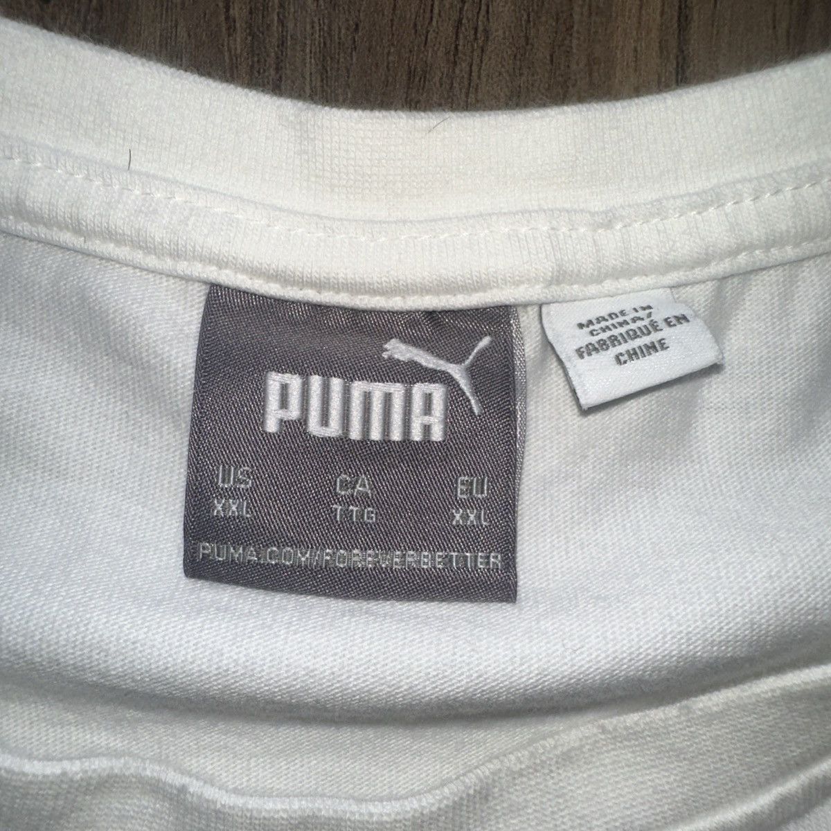 Puma Puma x Rhuigi x Kuzma White Big Logo T-Shirt Men’s Size 2XL Size US XXL / EU 58 / 5 - 3 Thumbnail