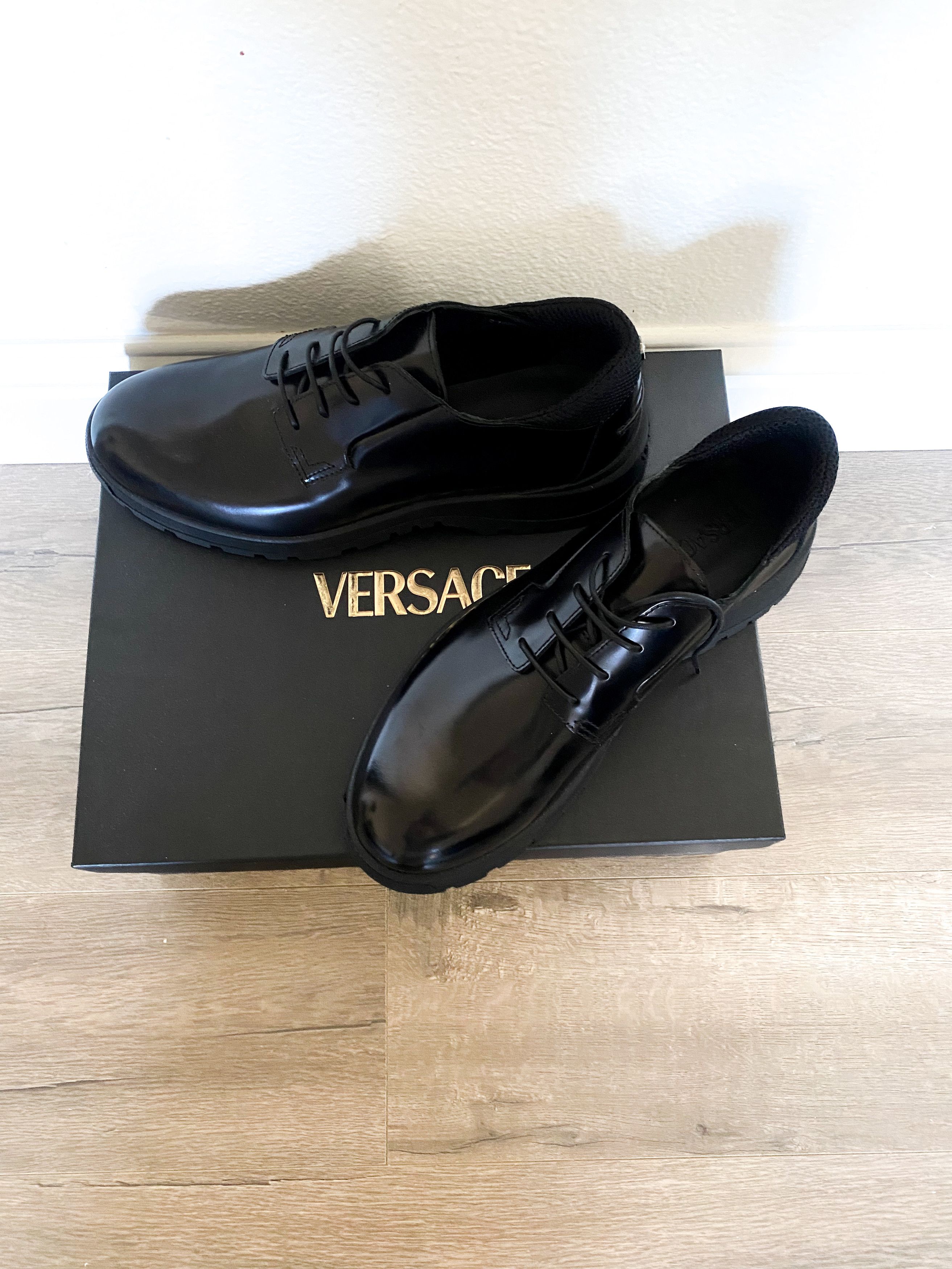Versace Versace leather derby shoes Size US 10 / EU 43 - 2 Thumbnail