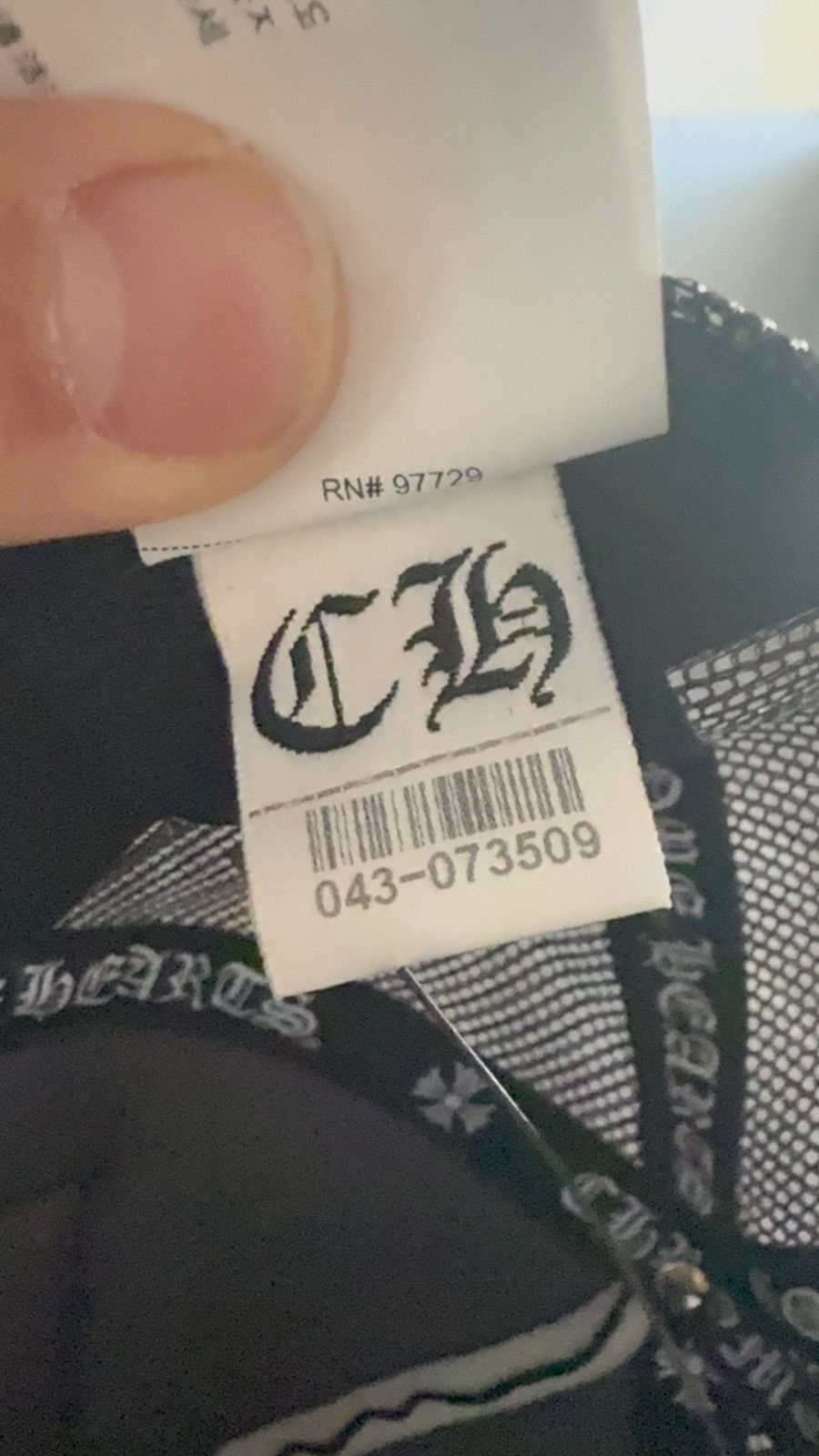 Chrome Hearts Chrome hearts trucker hat Size ONE SIZE - 5 Thumbnail
