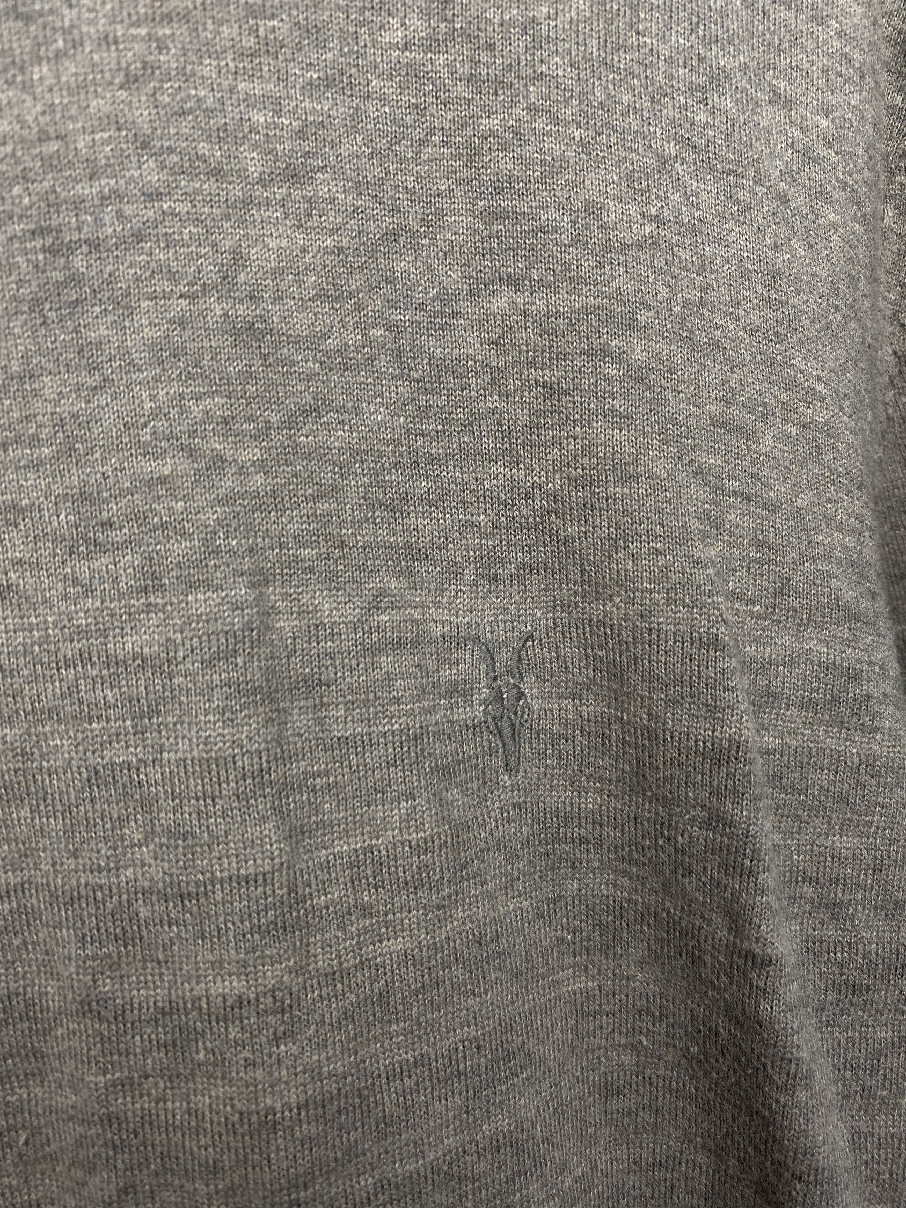 Allsaints Allsaints Vintage Mens Crew Neck Sweater Size US L / EU 52-54 / 3 - 3 Thumbnail