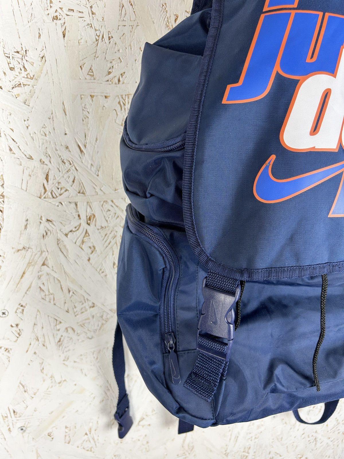 Nike 80s Vintage Nike Just Do It Logo Backpack Bag Size ONE SIZE - 7 Thumbnail