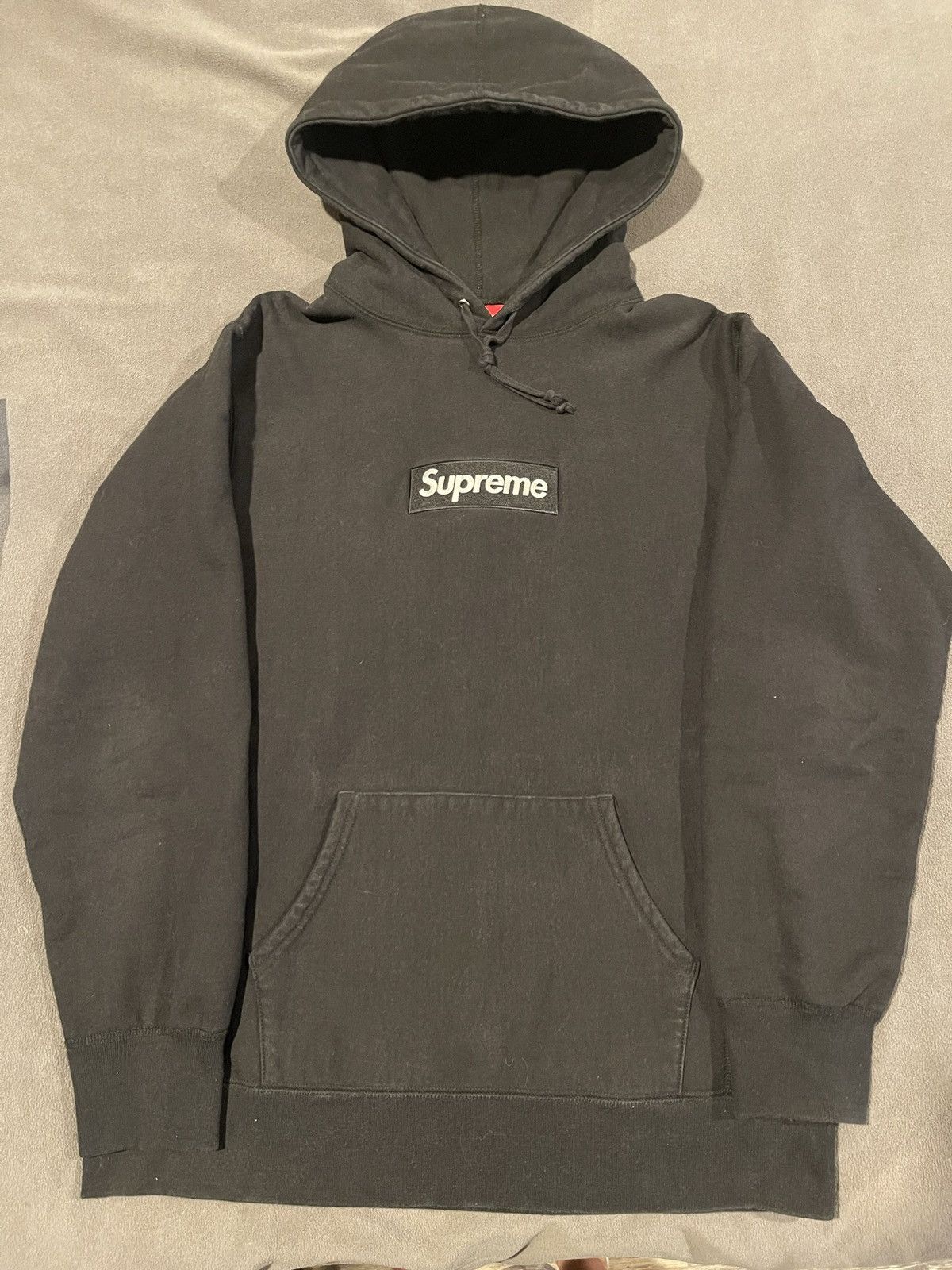 Supreme Supreme Black On Black Box Logo Hoodie 2016 Bogo hoodie Size US XL / EU 56 / 4 - 3 Thumbnail