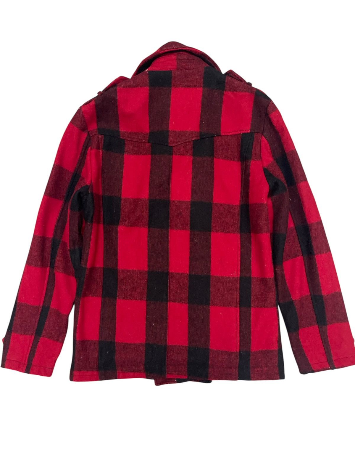 Japanese Brand × Vintage Vintage United Sports of America Wool Peacoat Jacket Size US M / EU 48-50 / 2 - 2 Thumbnail