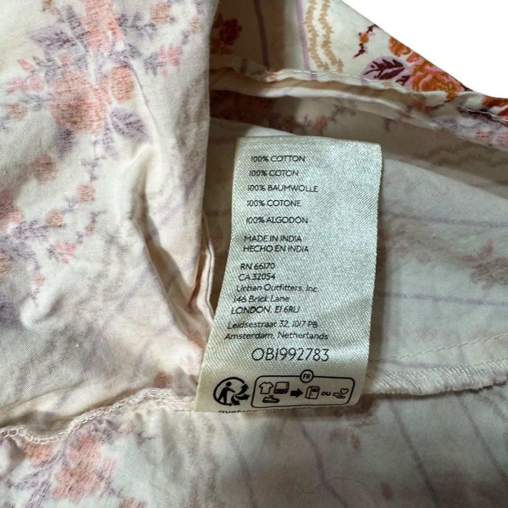 Free People Free People Gaia Printed Mini Cotton Skirt Size XL Size 36" / US 14 / IT 50 - 6 Thumbnail