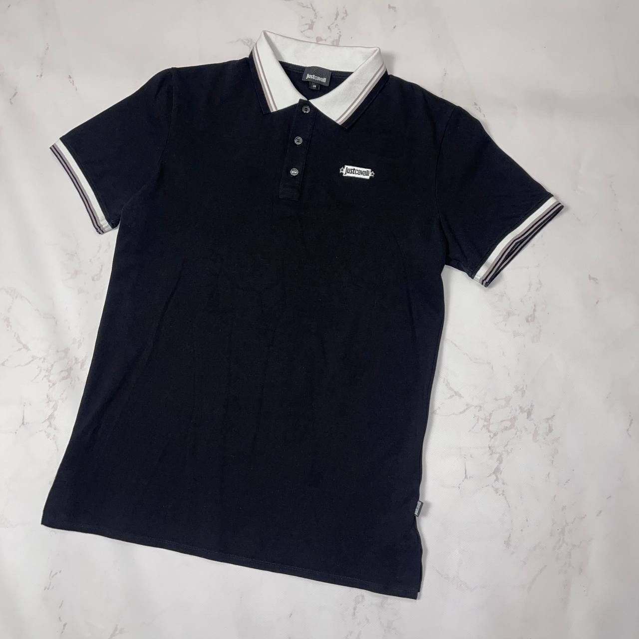 Just Cavalli Just Cavalli Polo Shirt Size M Mens Slim Fit Black Cotton Size US M / EU 48-50 / 2 - 3 Thumbnail