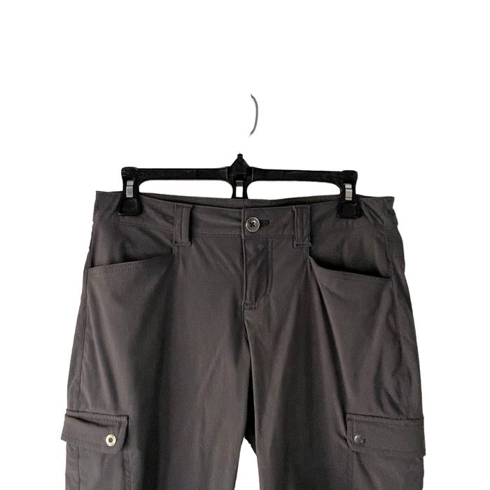 Eddie Bauer Black Cargo Capri Cropped Pants - Size 10