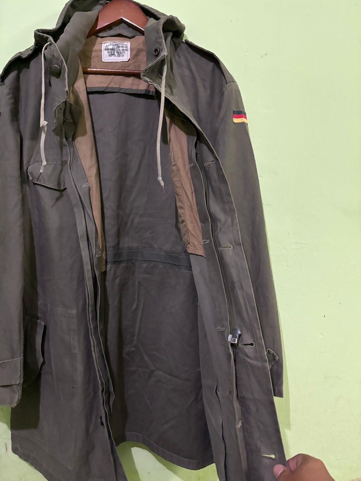 Vintage Vintage Military Jacket Germany Size US XL / EU 56 / 4 - 13 Thumbnail