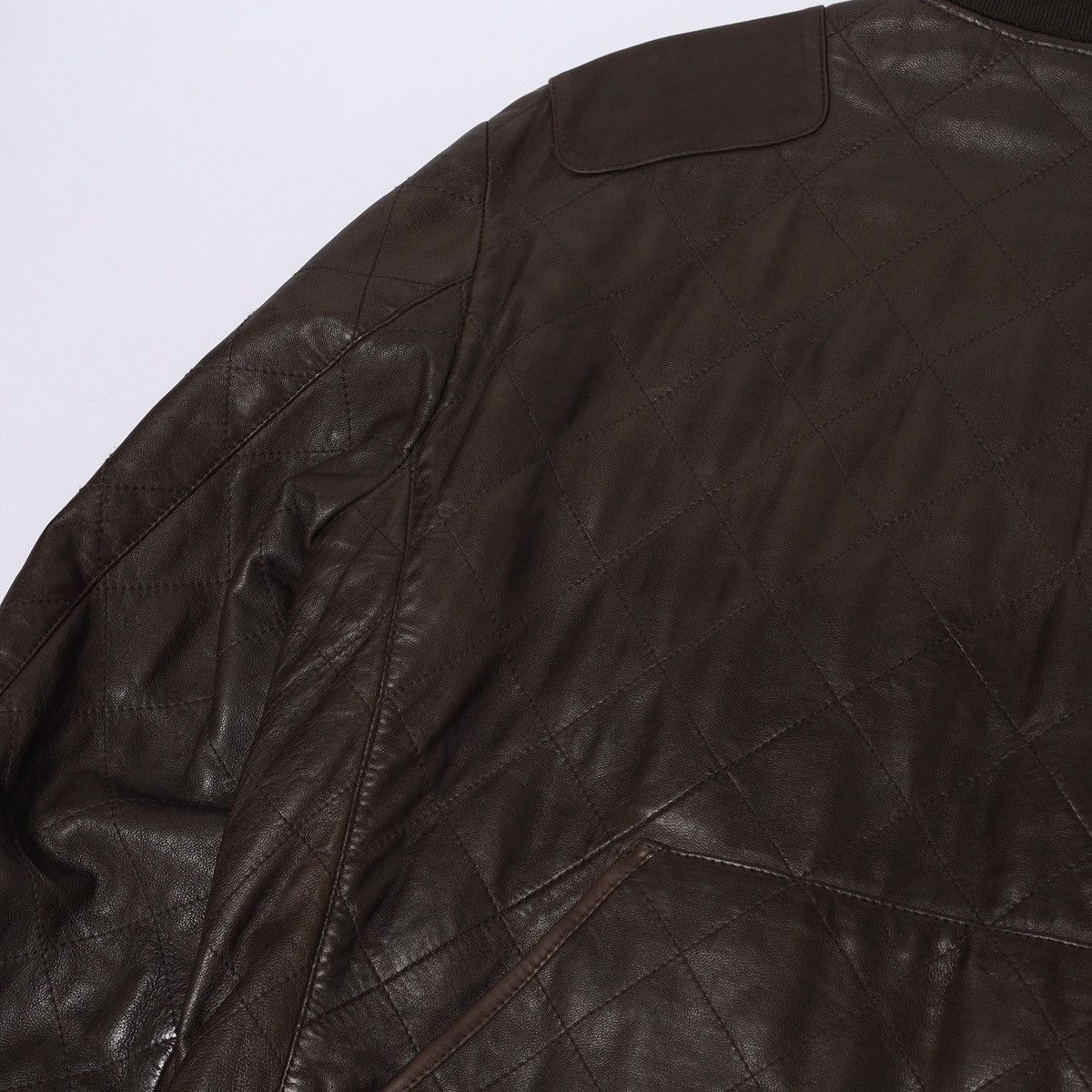 Ralph Lauren Purple Label Ralph Lauren Purple Label Lambskin Leather Bomber Jacket Size US M / EU 48-50 / 2 - 18 Thumbnail