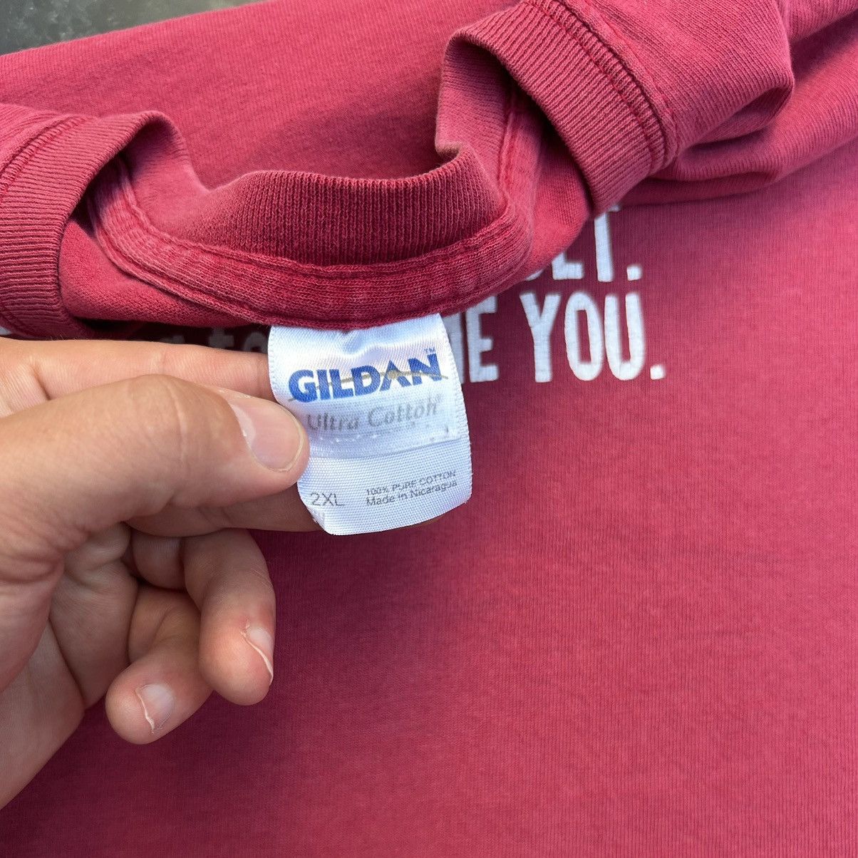 Gildan × Vintage “I Didn’t Say It Was Your Fault” vintage comedy slogan tee Size US XXL / EU 58 / 5 - 2 Thumbnail