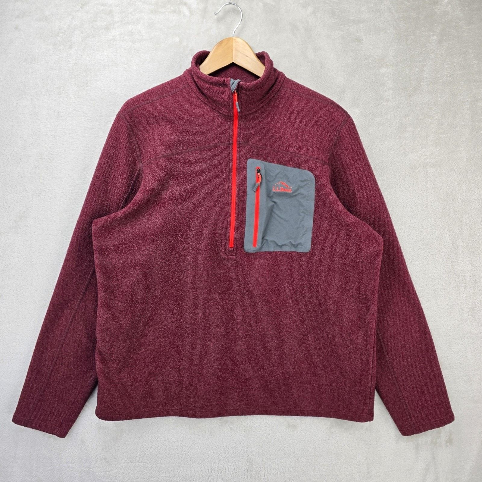 L.L. Bean L.L Bean 1/4 Zip Sweater XL North Ridge Slightly Fitted Size US XL / EU 56 / 4 - 1 Thumbnail