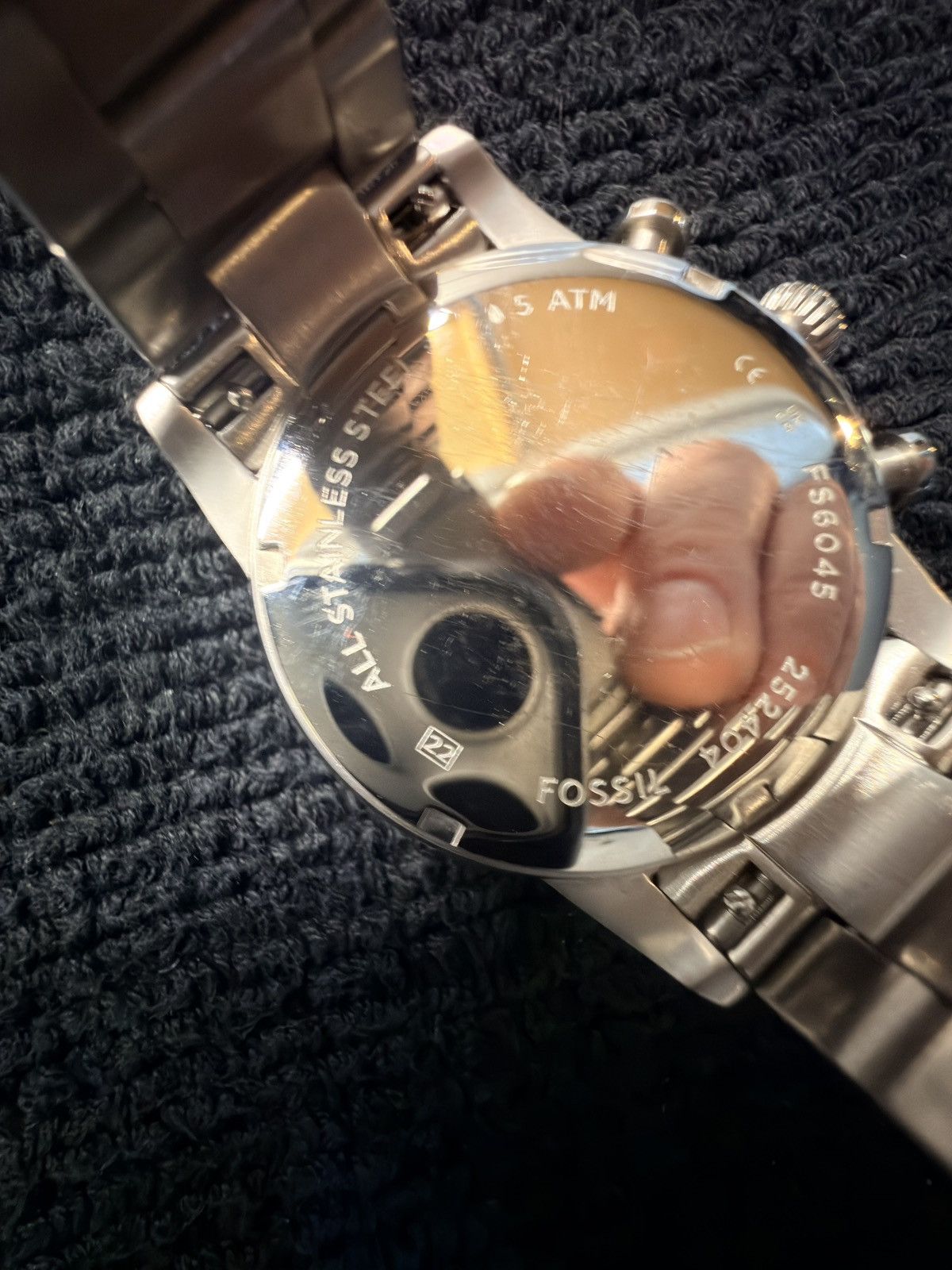 Fossil Fossil Panda Chrono Size ONE SIZE - 6 Thumbnail