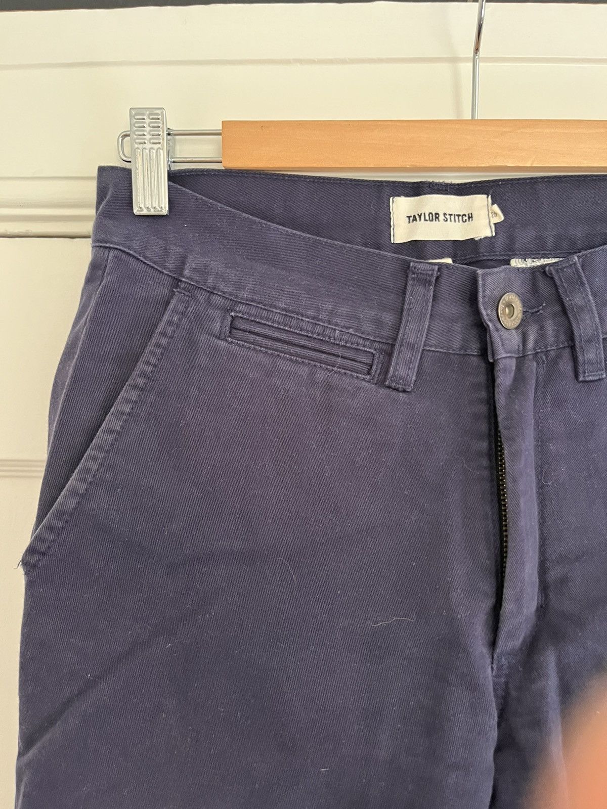 Taylor Stitch Taylor Stitch Navy Slim Chinos Size US 28 / EU 44 - 3 Thumbnail