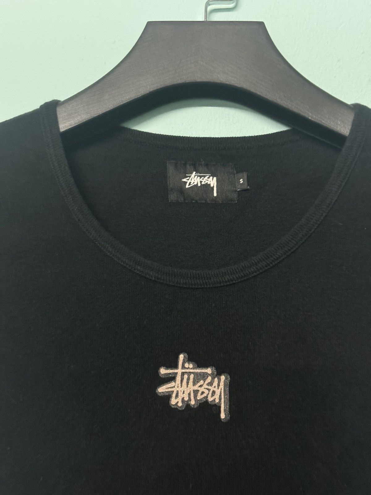 Stussy 💥 STUSSY CENTER SMALL LOGO SLEEVE LESS Size S / US 4 / IT 40 - 8 Thumbnail