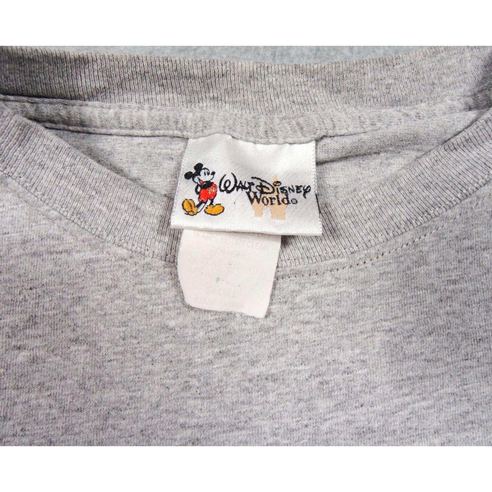 Disney VINTAGE Disney Shirt Mens Small Gray Pocket Tee Mickey Mouse 90s Y2K Adult Shirt S Gray Disney 90s Mens Size US S / EU 44-46 / 1 - 6 Thumbnail