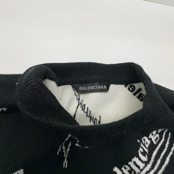 Balenciaga Balenciaga Balenciaga Logo Print Casual Sweater for Men -2 Size US S / EU 44-46 / 1 - 7 Thumbnail