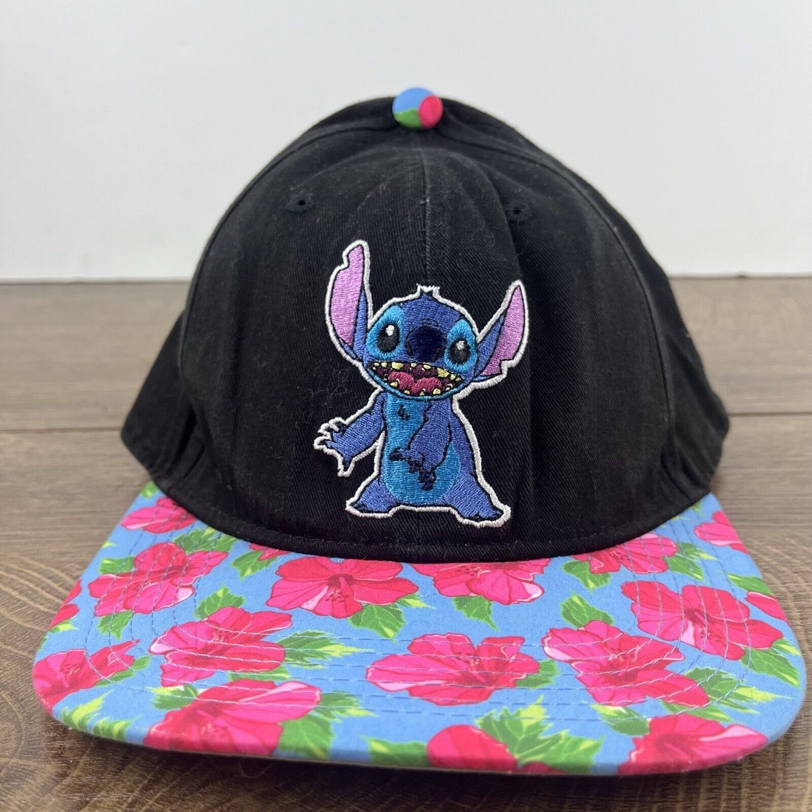 Other Stitch Hat Lelo Stitch Snapback Hat Black Hat Adjustable Bla Size ONE SIZE - 4 Thumbnail