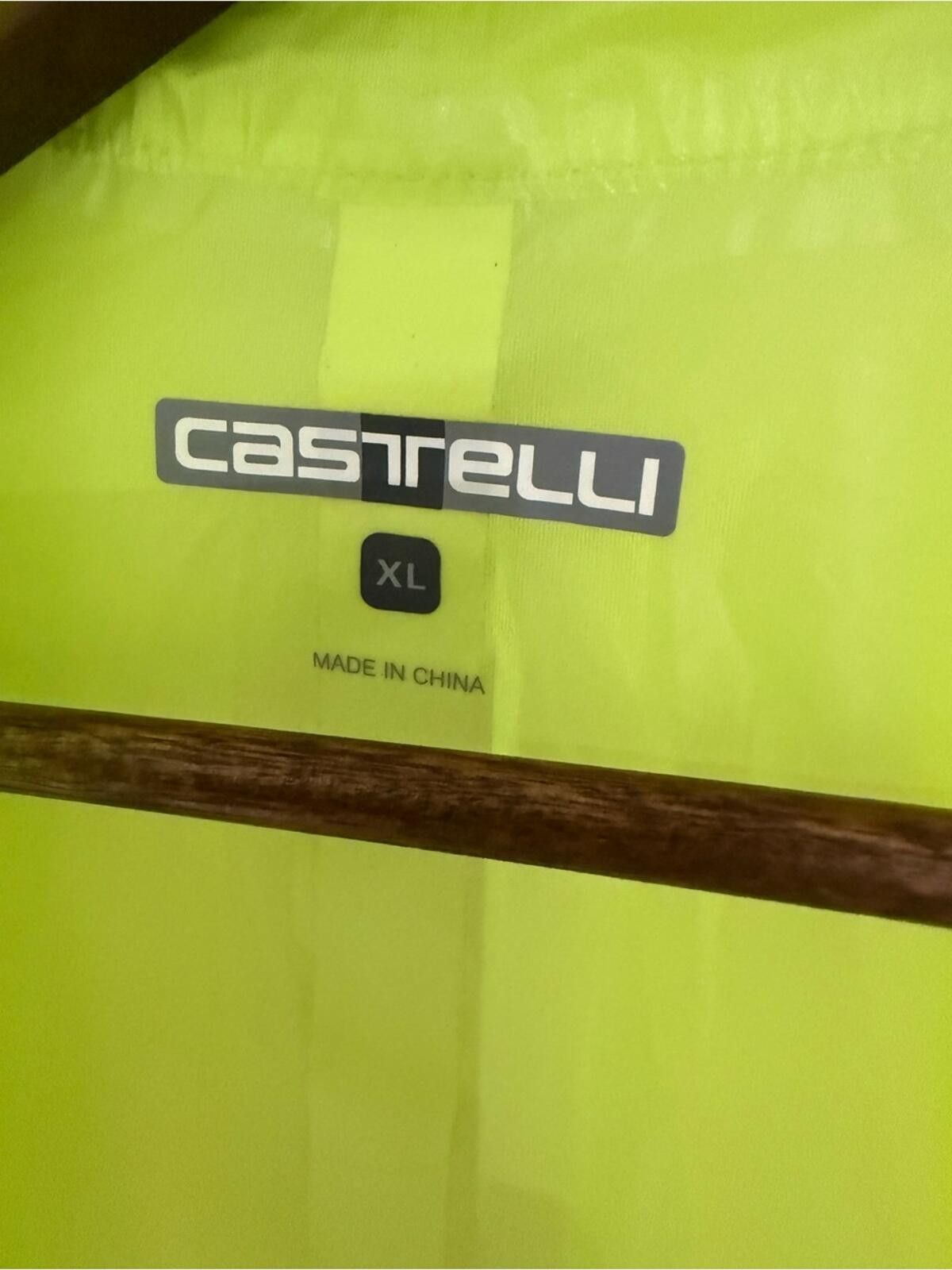 Jean Charles De Castelbajac Castelli Men’s High-Visibility Yellow Windbreaker Jacket Size US XL / EU 56 / 4 - 4 Thumbnail
