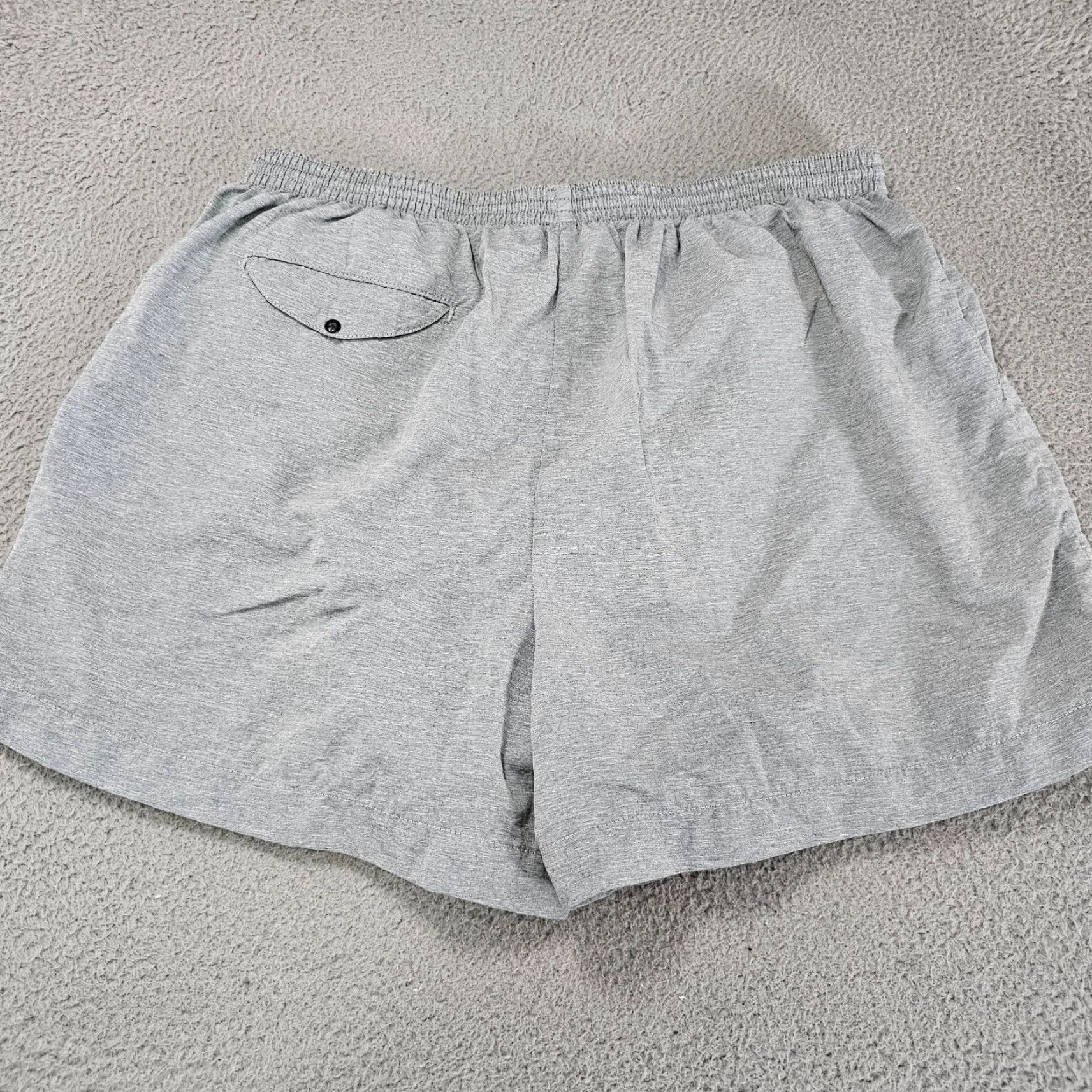 Lands' End Lands' End Shorts Womens XL Gray Sweat Athletic Run Quick Dry Pockets Drawstring Moisture Wicking Lightweight Size 24" / US 00 / IT 34 - 4 Thumbnail