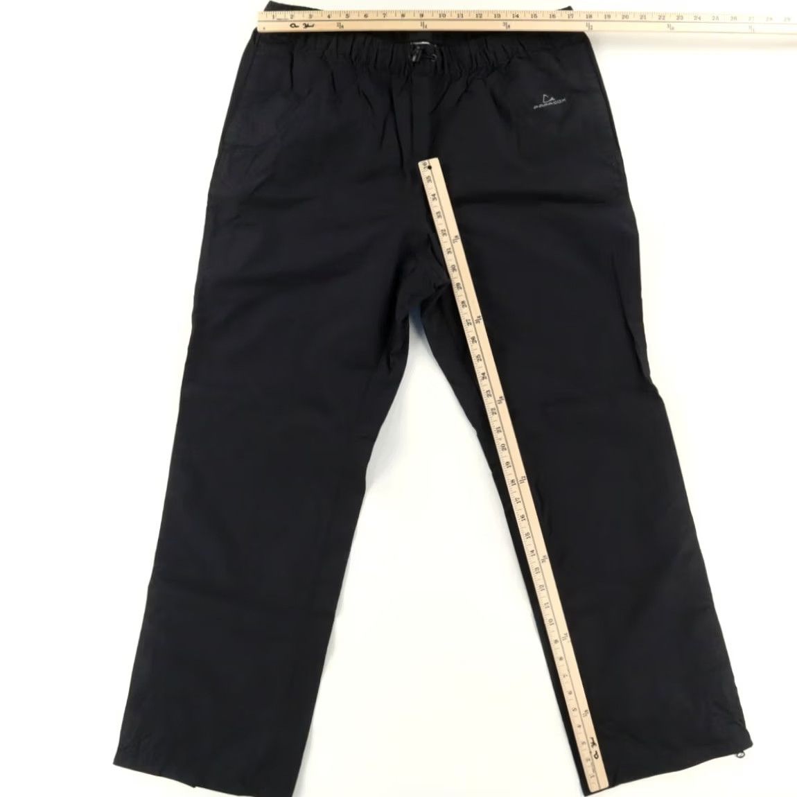 Vintage Paradox Packable Rain Nylon Shell Athletic Pants Black Men's XL Size US 36 / EU 52 - 3 Thumbnail