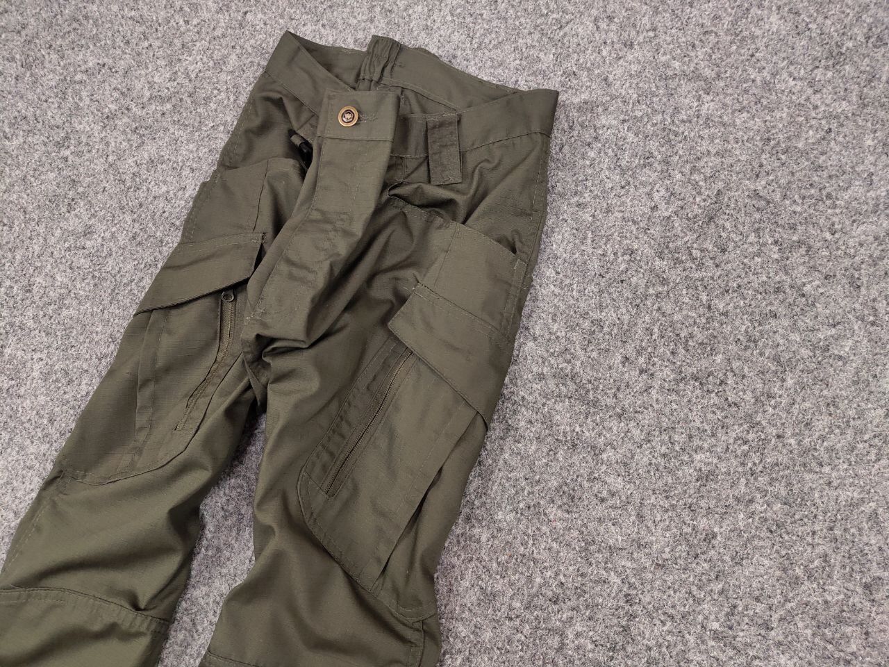 Japanese Brand Vintage 90's Japan Military Tactical Olive Cargo Pants Size US 32 / EU 48 - 4 Thumbnail