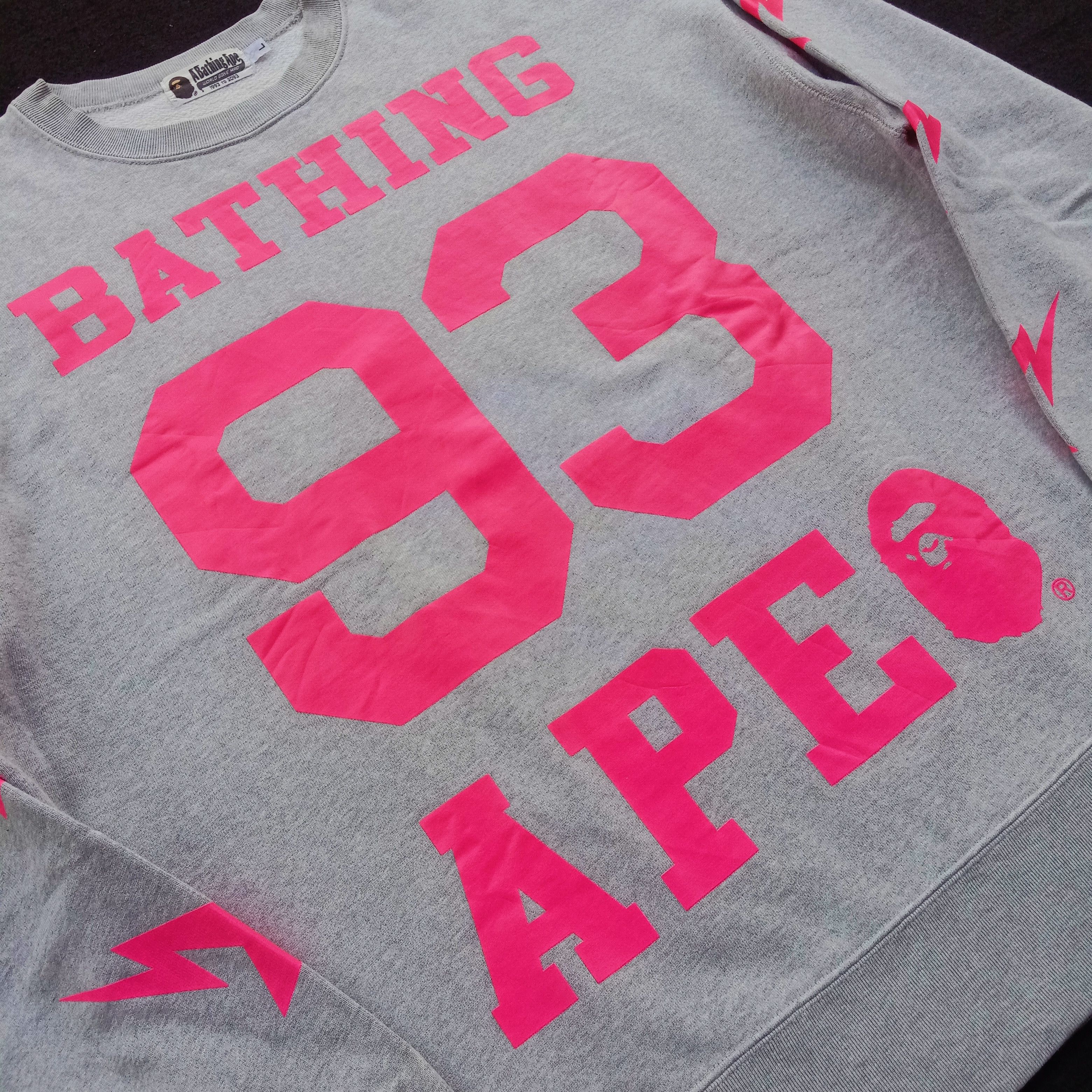 Bape Bape Over Sized Crewneck (2014) Size US L / EU 52-54 / 3 - 3 Thumbnail