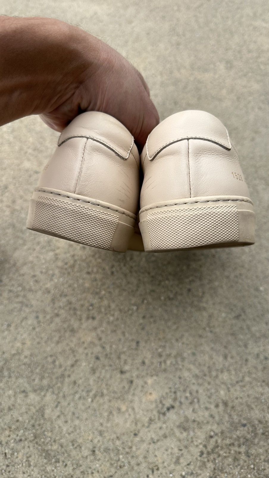 Common Projects Original Achilles Low Nude sz 42 Size US 9 / EU 42 - 5 Thumbnail